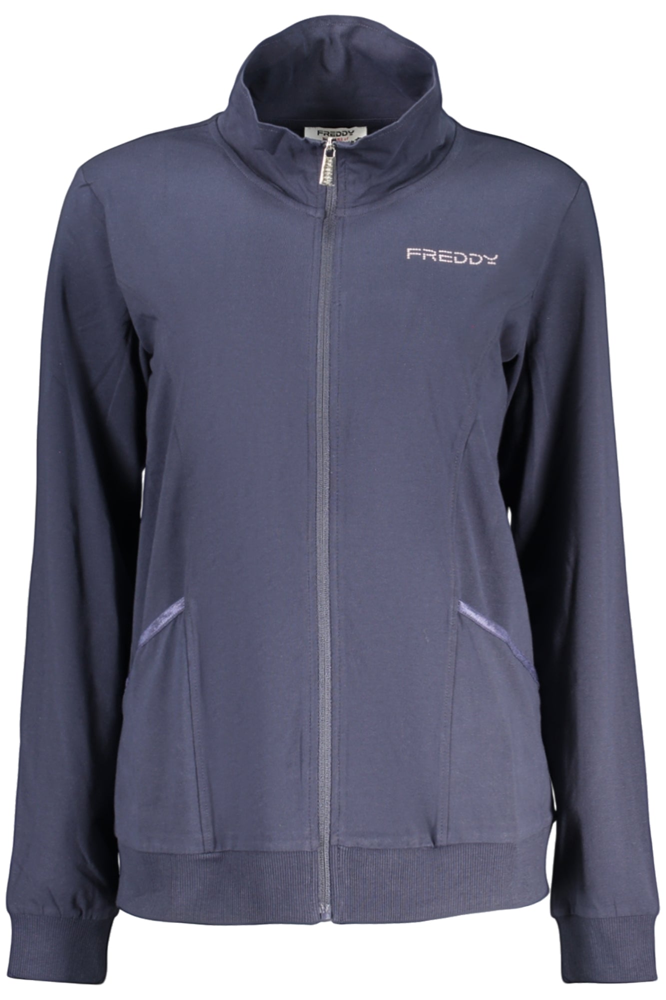 SWEAT-SHIRT ZIPPÉ BLEU FEMME FREDDY