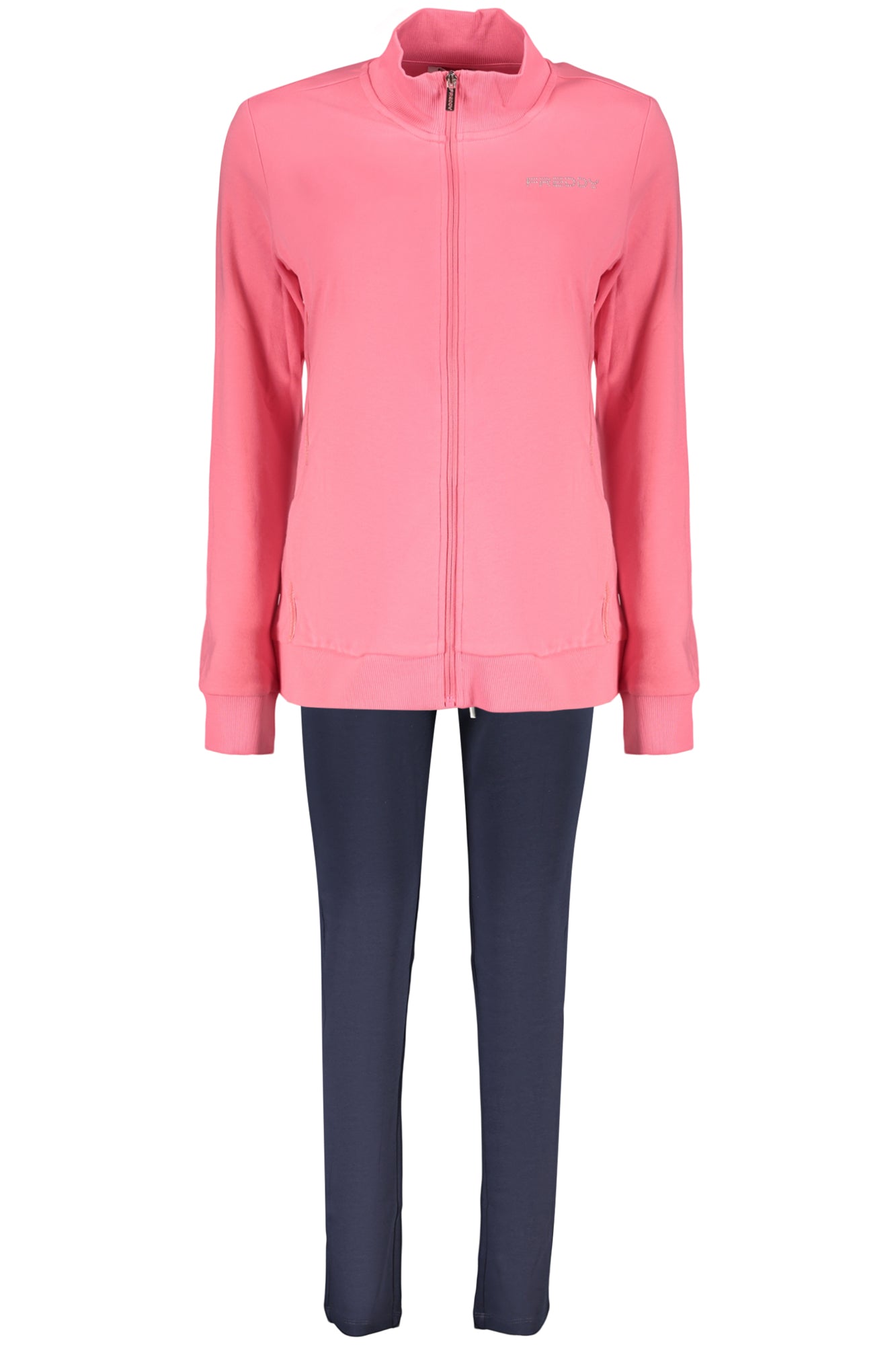 SWEAT-SHIRT ZIPPÉ ROSE FREDDY FEMME