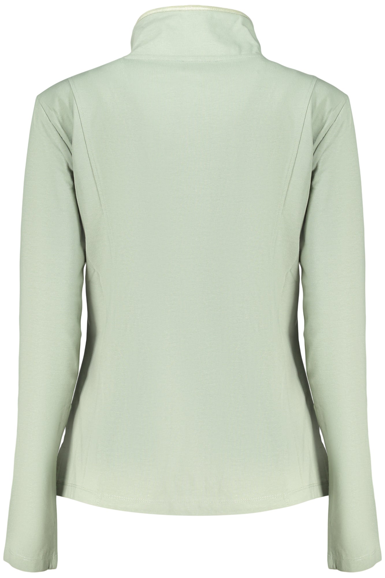 SWEAT-SHIRT ZIPPÉ VERT FREDDY POUR FEMME