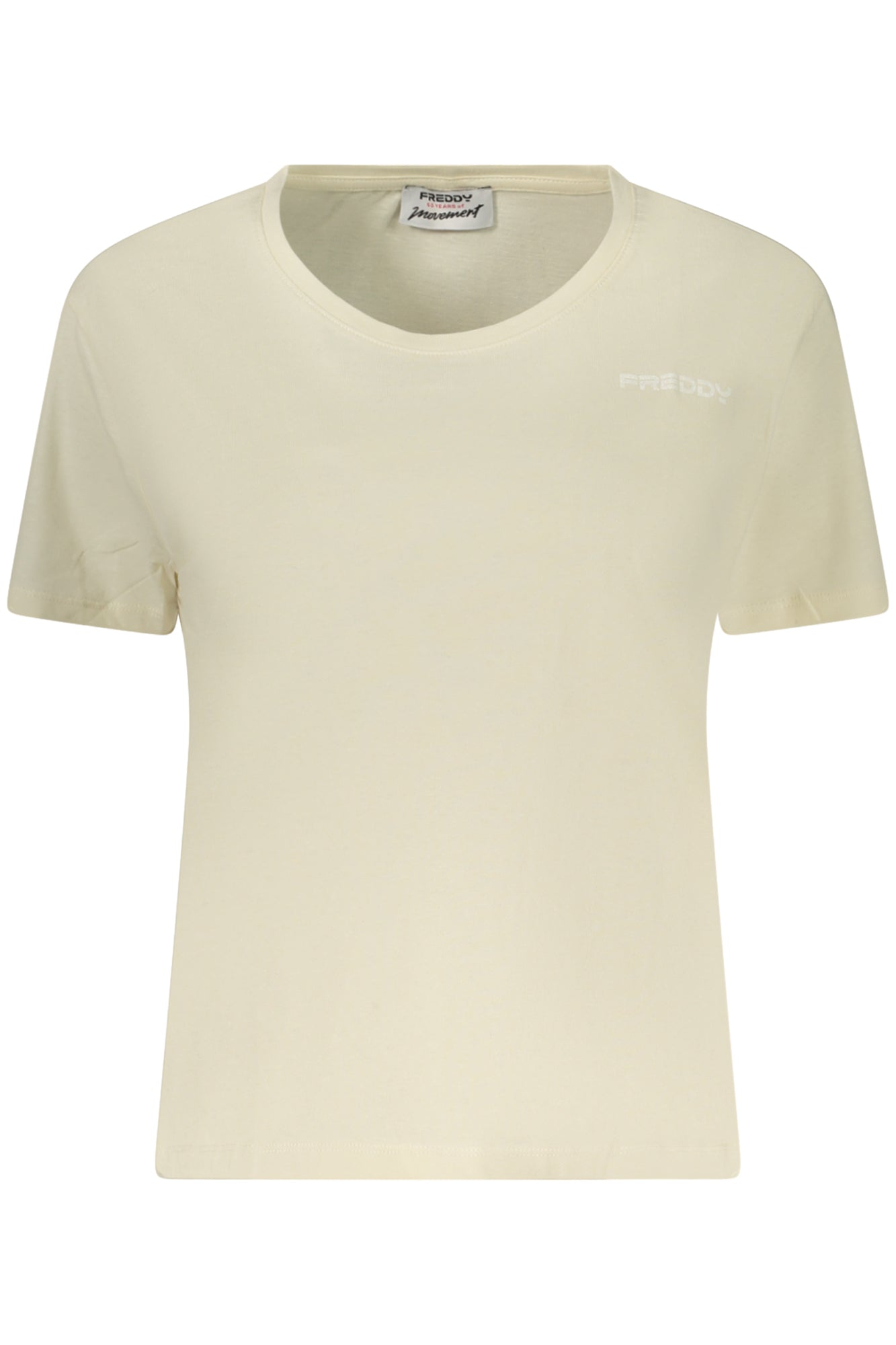 TEE-SHIRT FEMME MANCHES COURTES FREDDY BEIGE