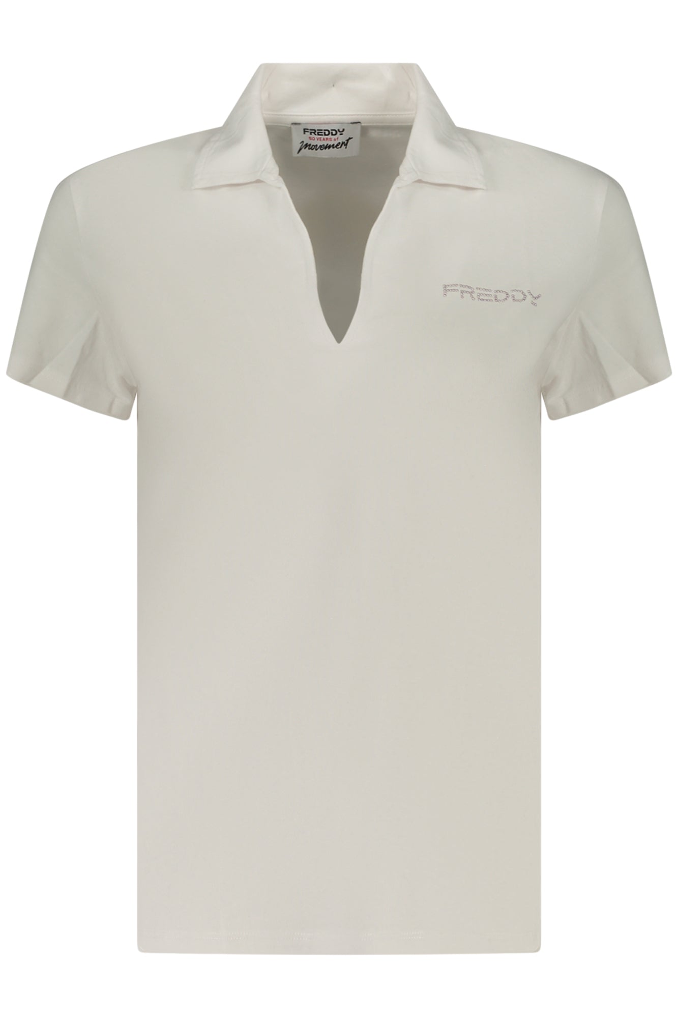 TEE-SHIRT FEMME MANCHES COURTES FREDDY BLANC