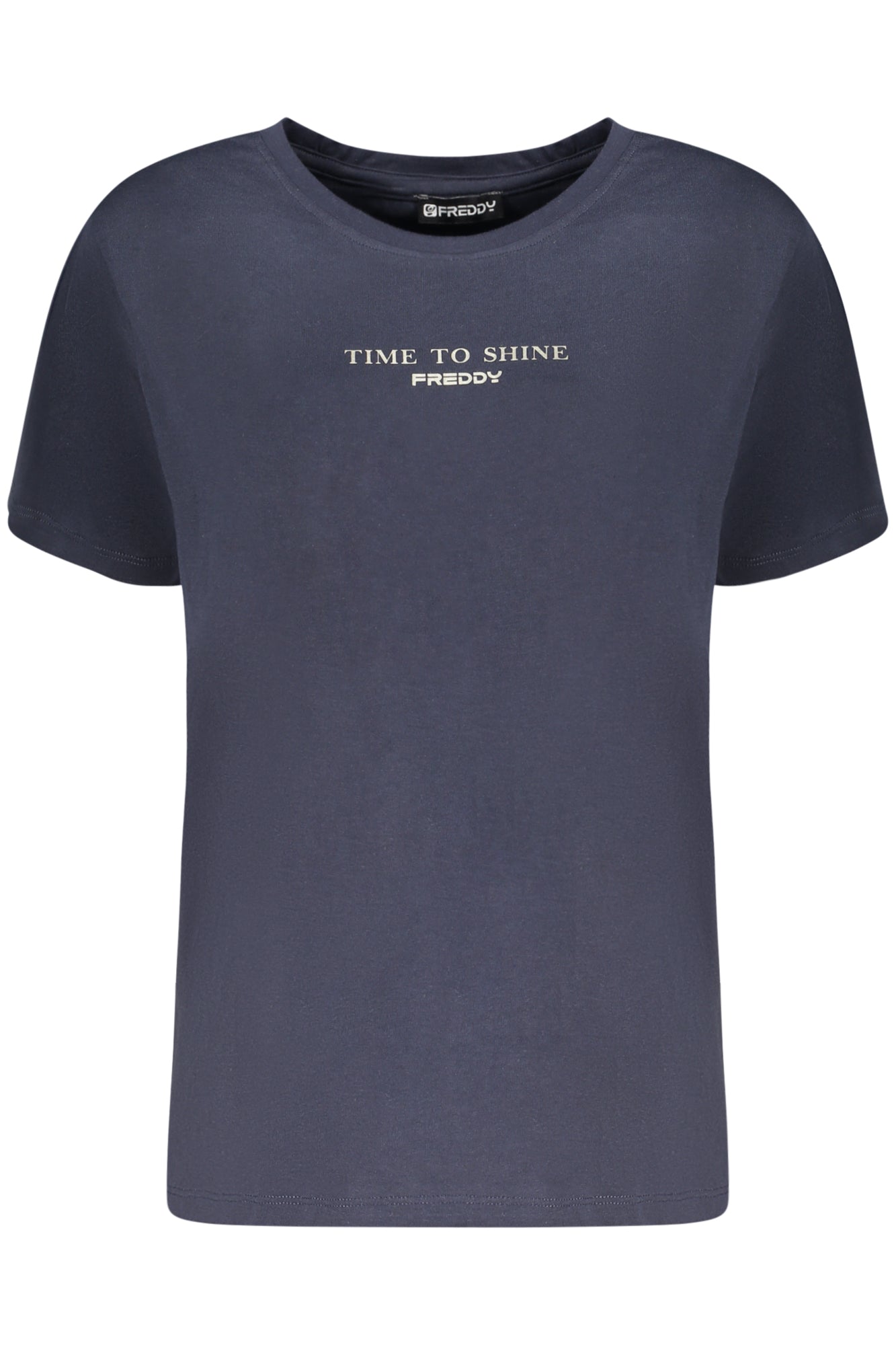 T-SHIRT FEMME MANCHES COURTES FREDDY BLEU