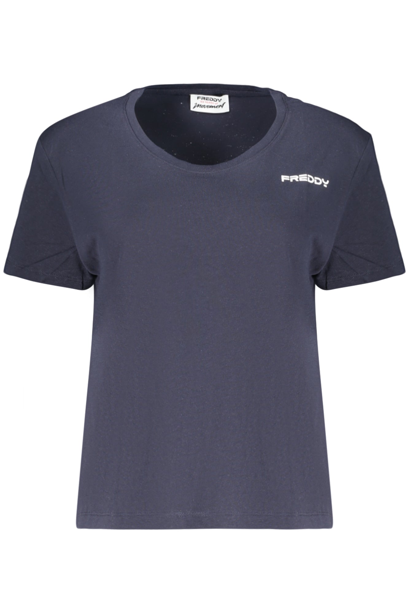 T-SHIRT FEMME MANCHES COURTES FREDDY BLEU