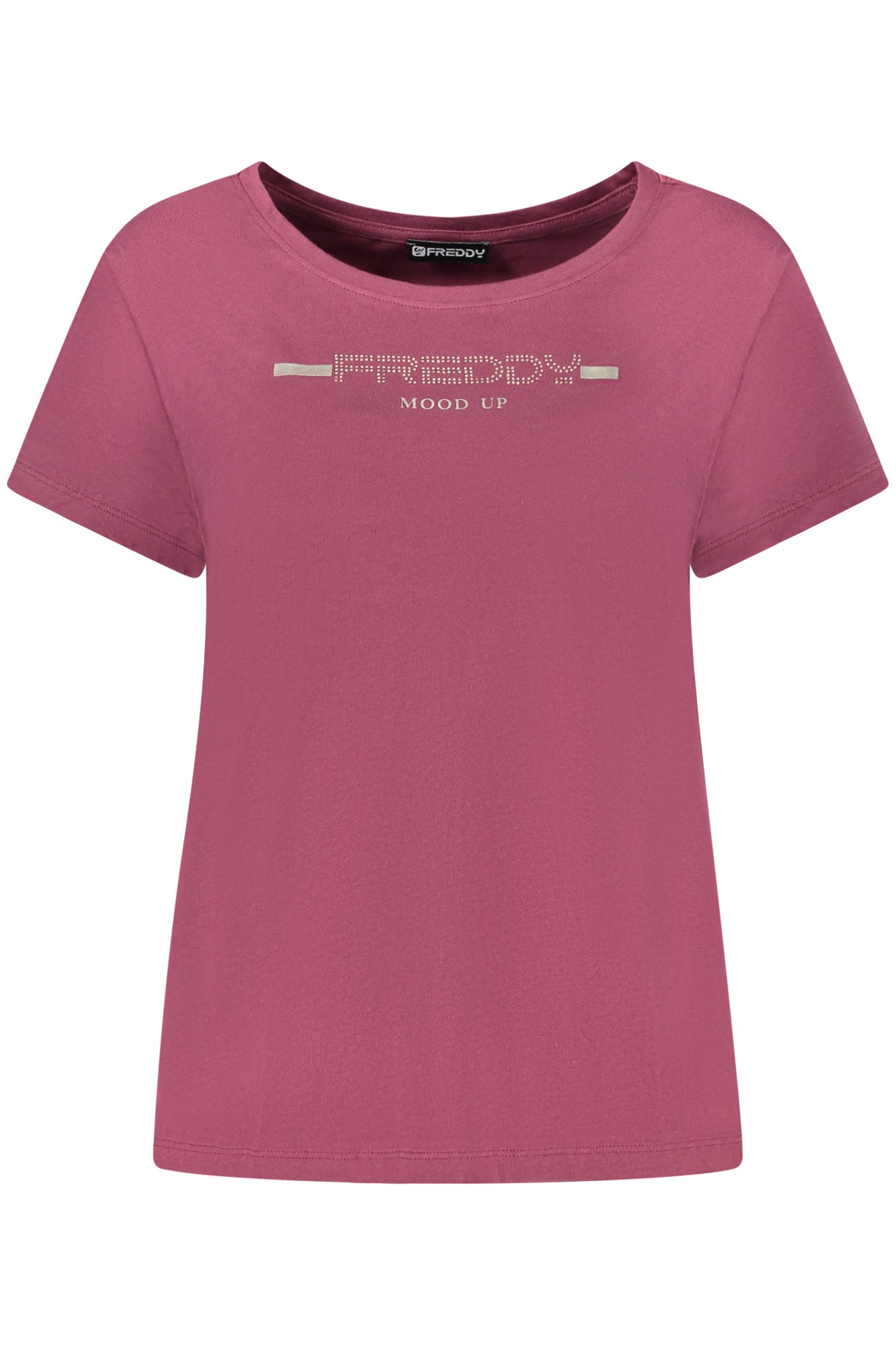 TEE-SHIRT FEMME MANCHES COURTES VIOLET FREDDY