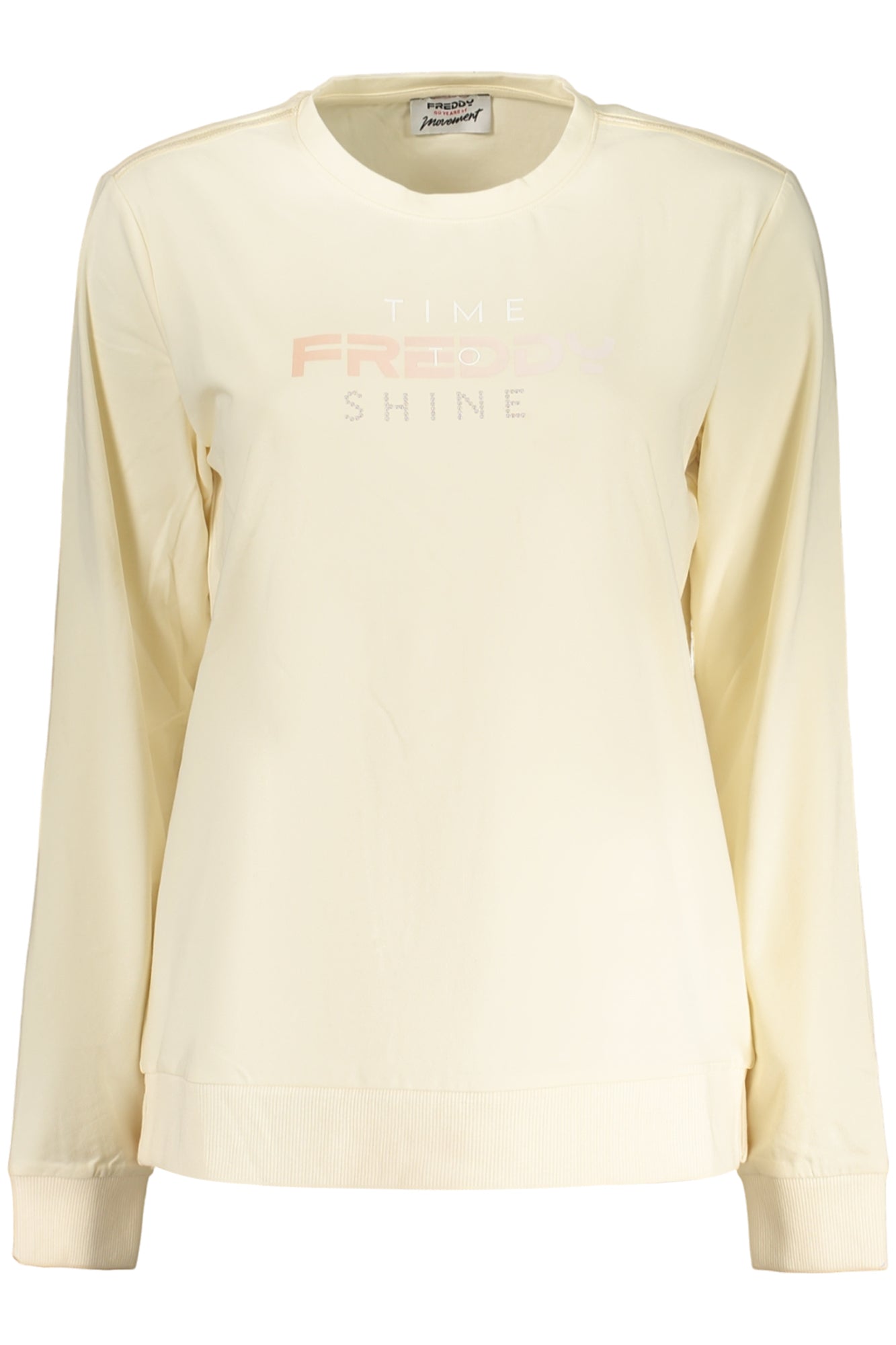 T-SHIRT FEMME MANCHES LONGUES FREDDY BEIGE