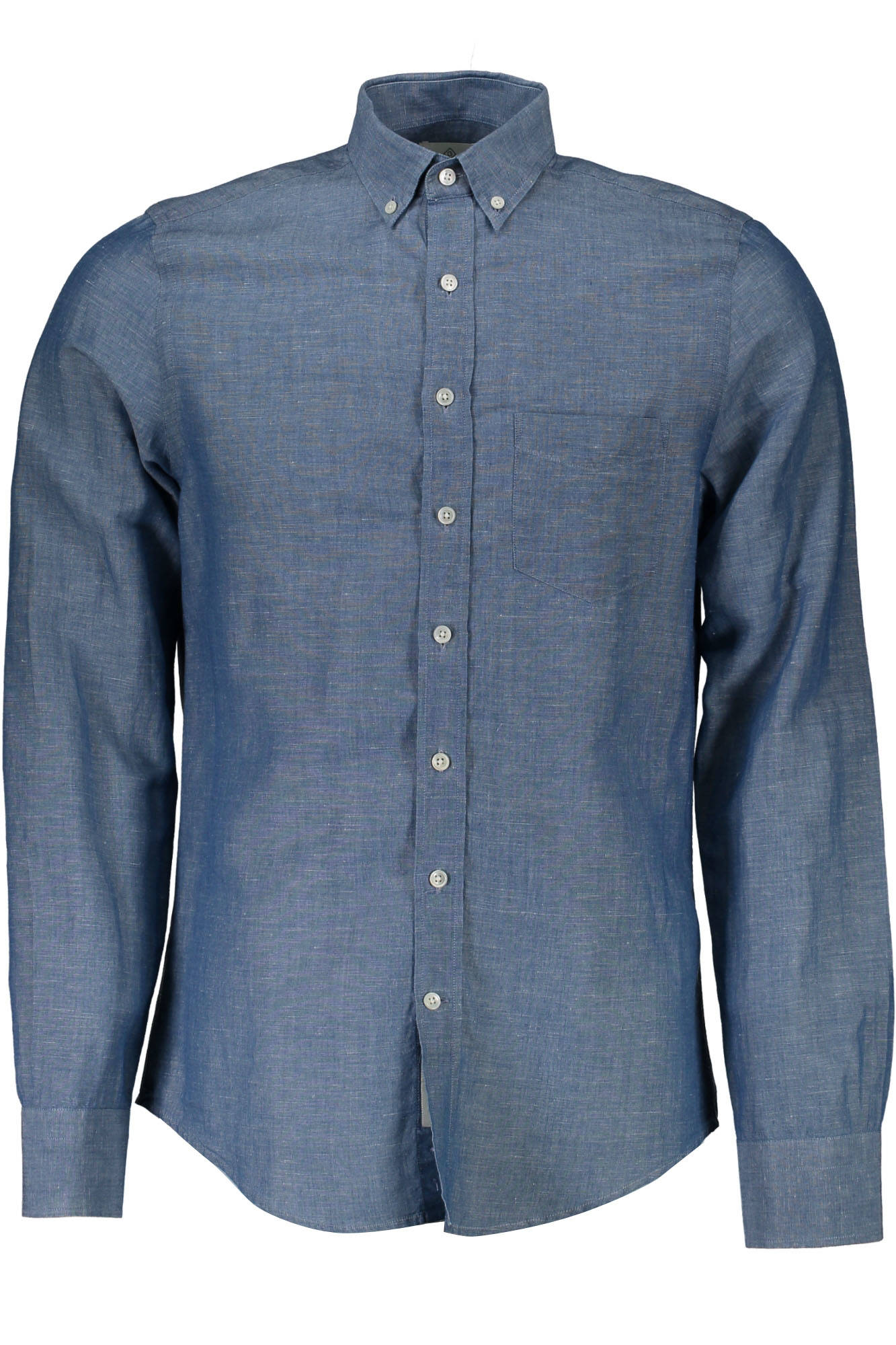 CHEMISE BLEUE À MANCHES LONGUES HOMME GANT