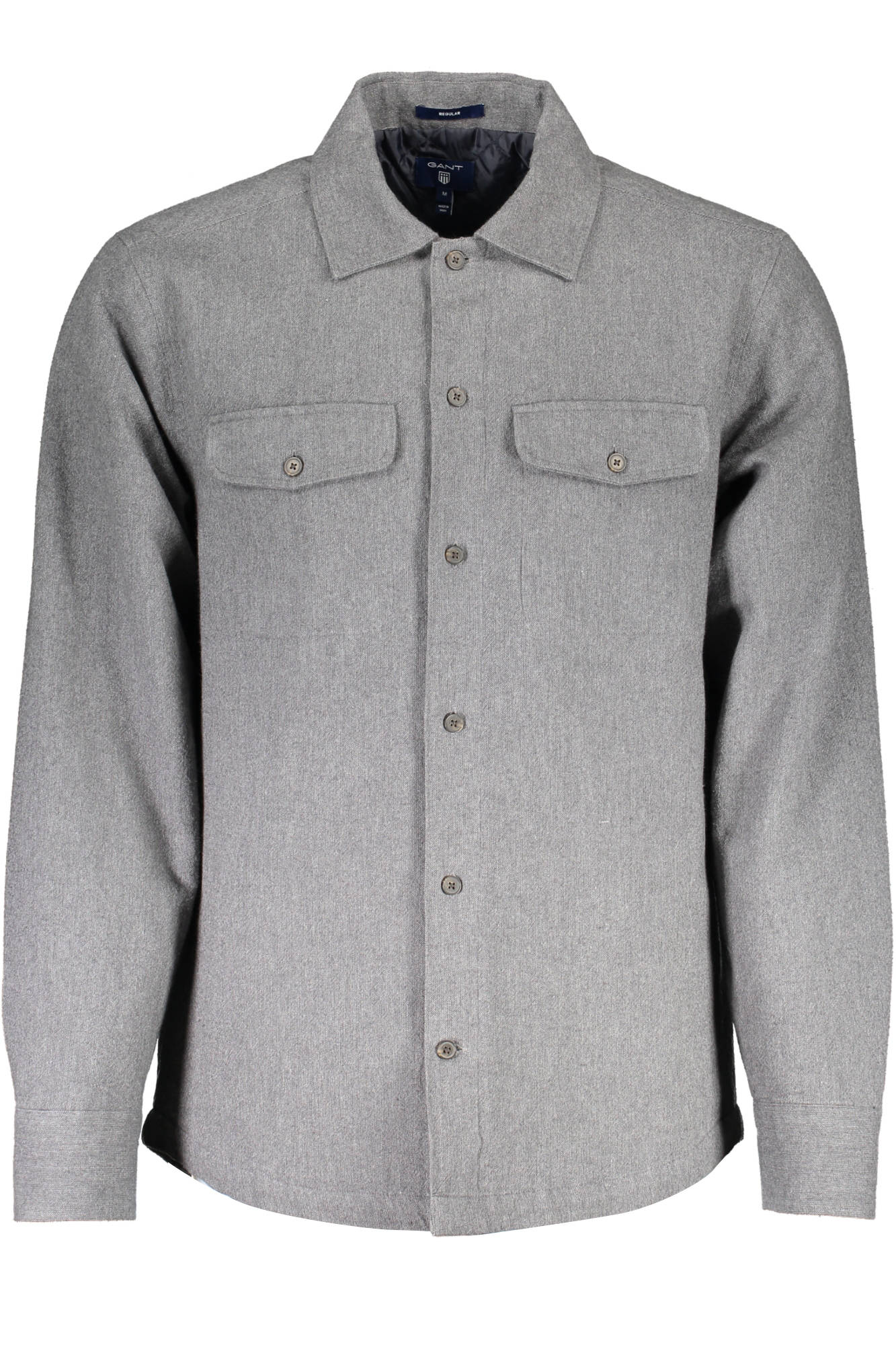 CHEMISE GANT MANCHES LONGUES HOMME GRIS