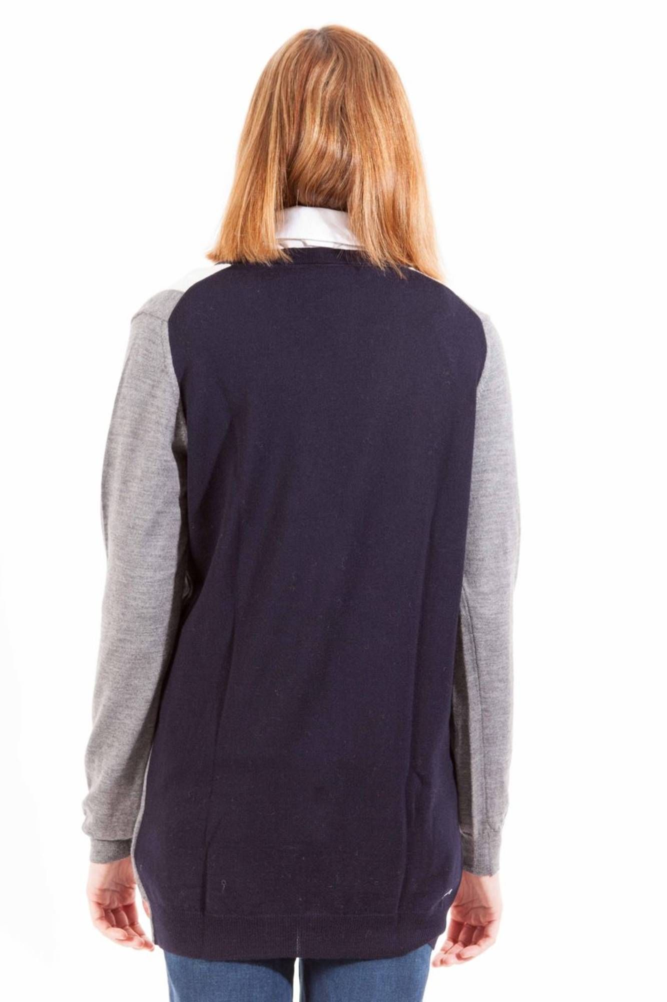 GANT CARDIGAN FEMMES GRIS