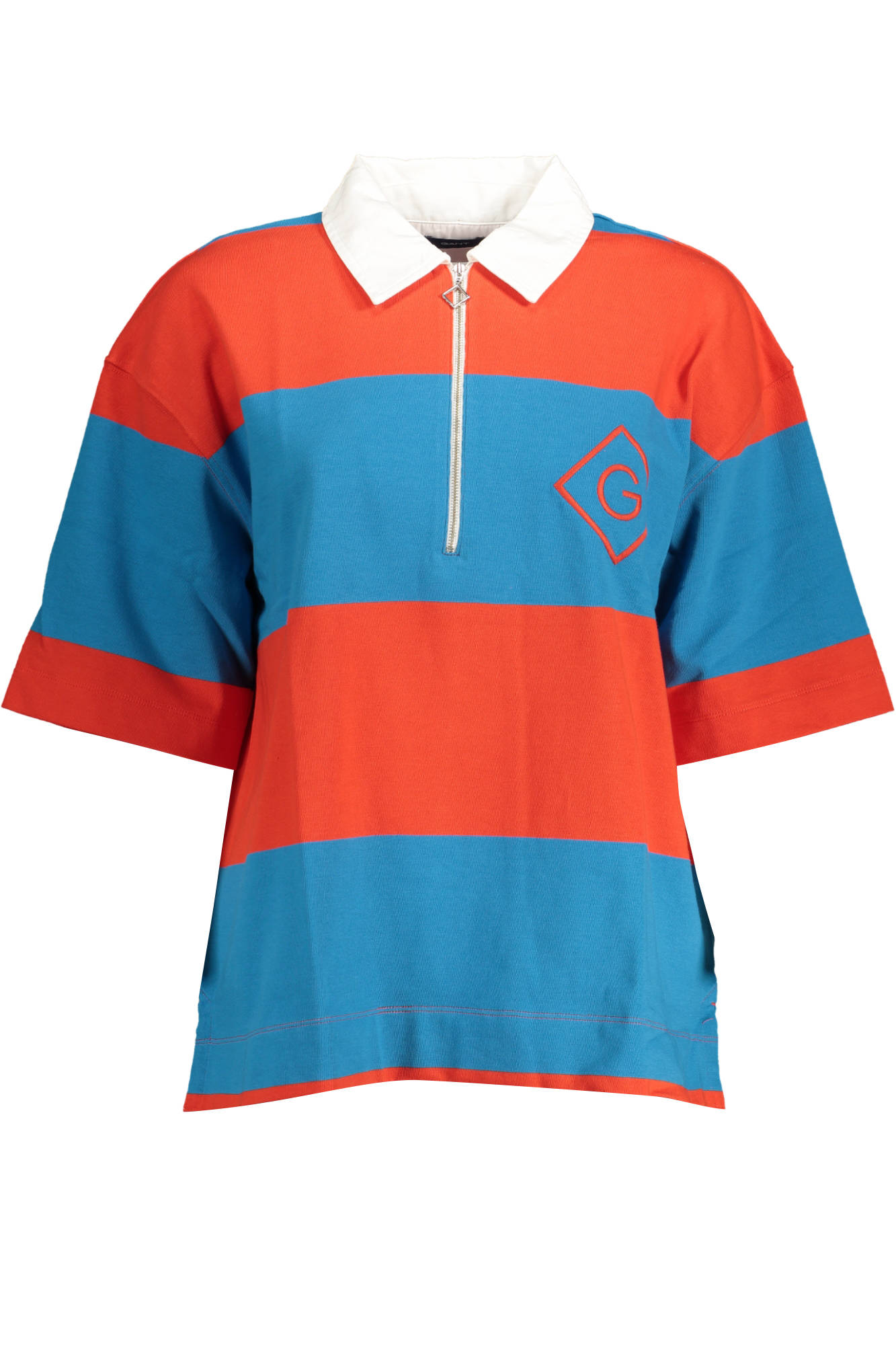 GANT POLO FEMME MANCHES COURTES ROUGE