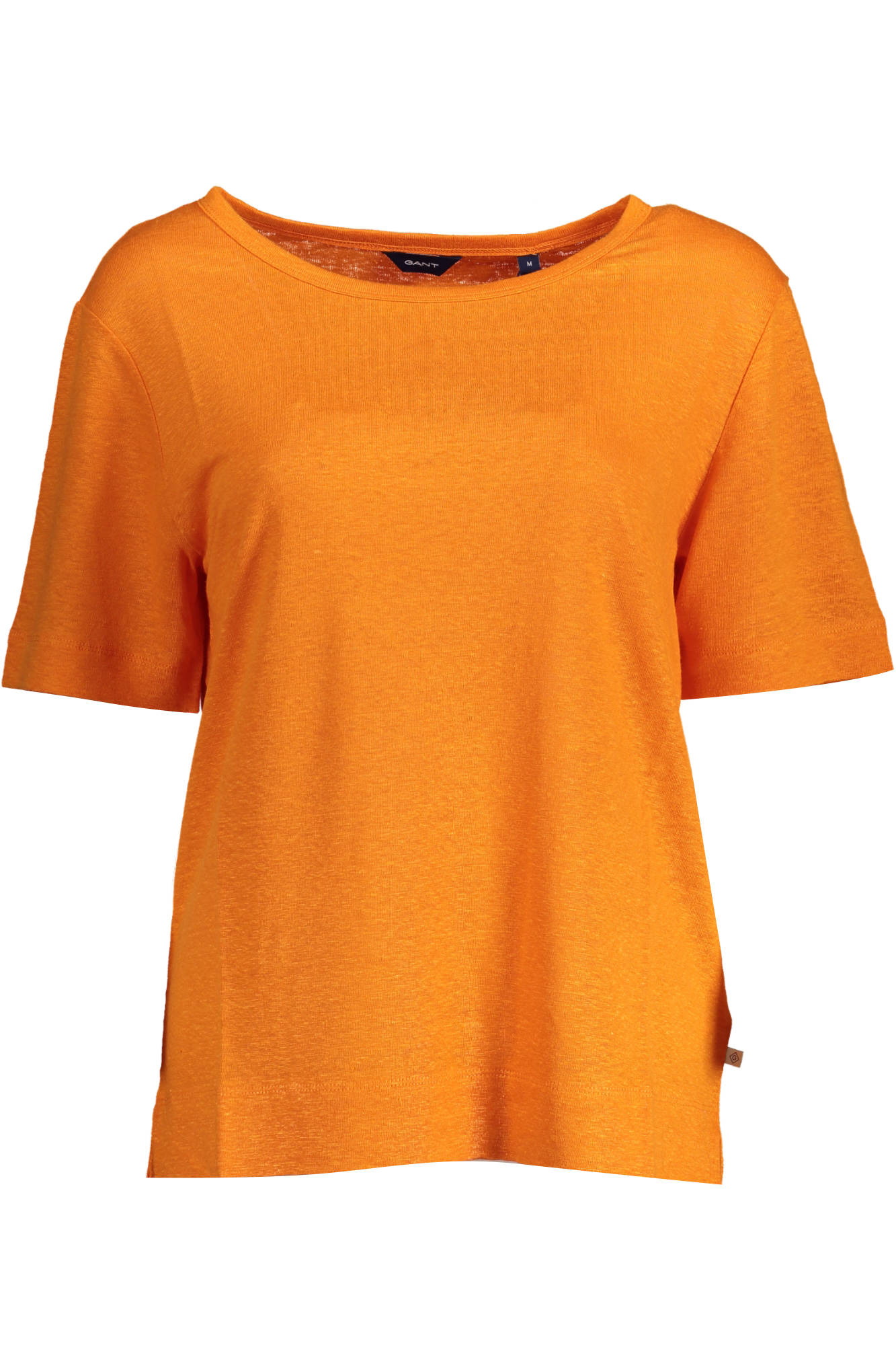 T-SHIRT GANT FEMME MANCHES COURTES ORANGE