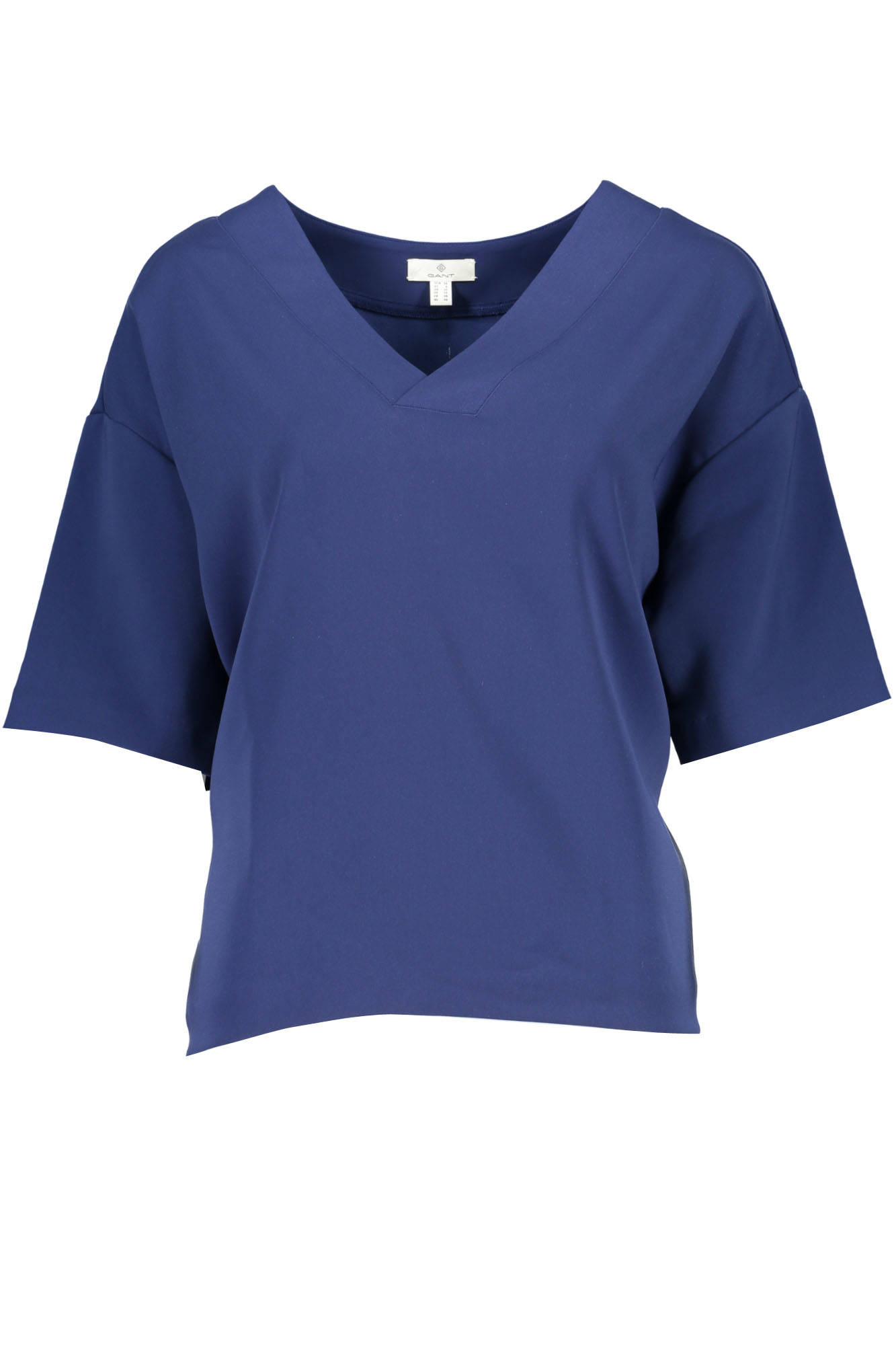 TEE-SHIRT FEMME MANCHES COURTES GANT BLEU