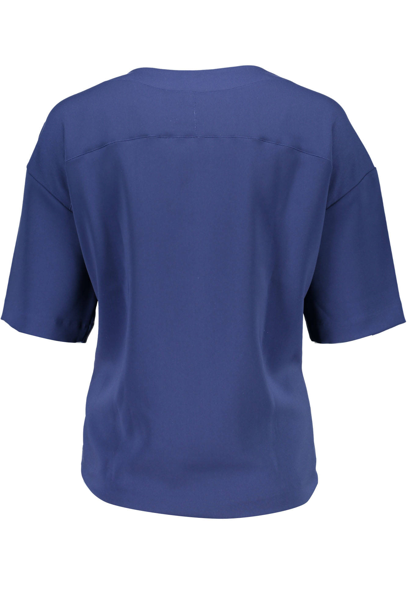 TEE-SHIRT FEMME MANCHES COURTES GANT BLEU
