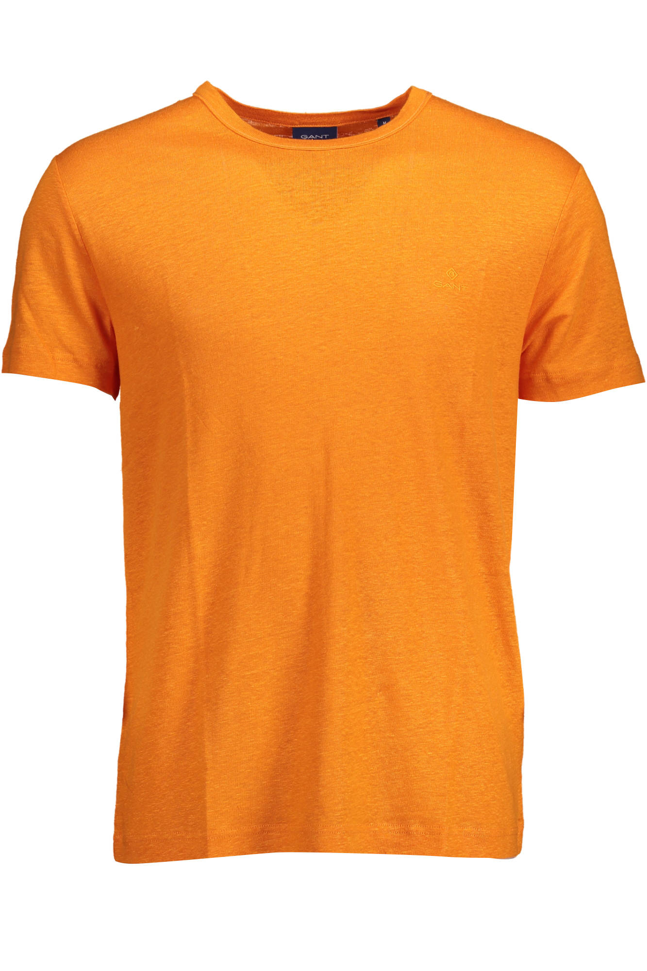 T-SHIRT GANT HOMME MANCHES COURTES ORANGE