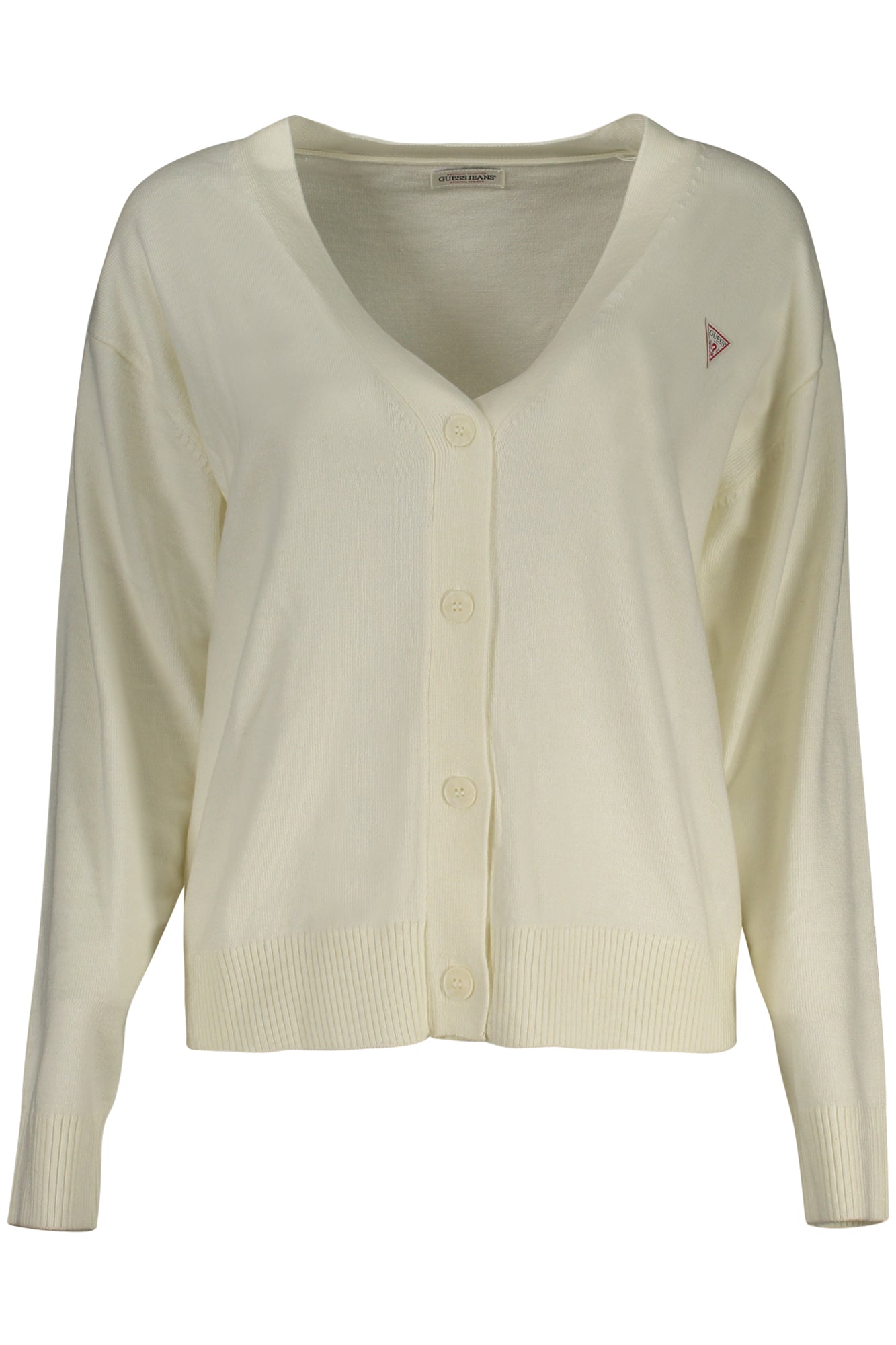 CARDIGAN FEMME GUESS JEANS BLANC