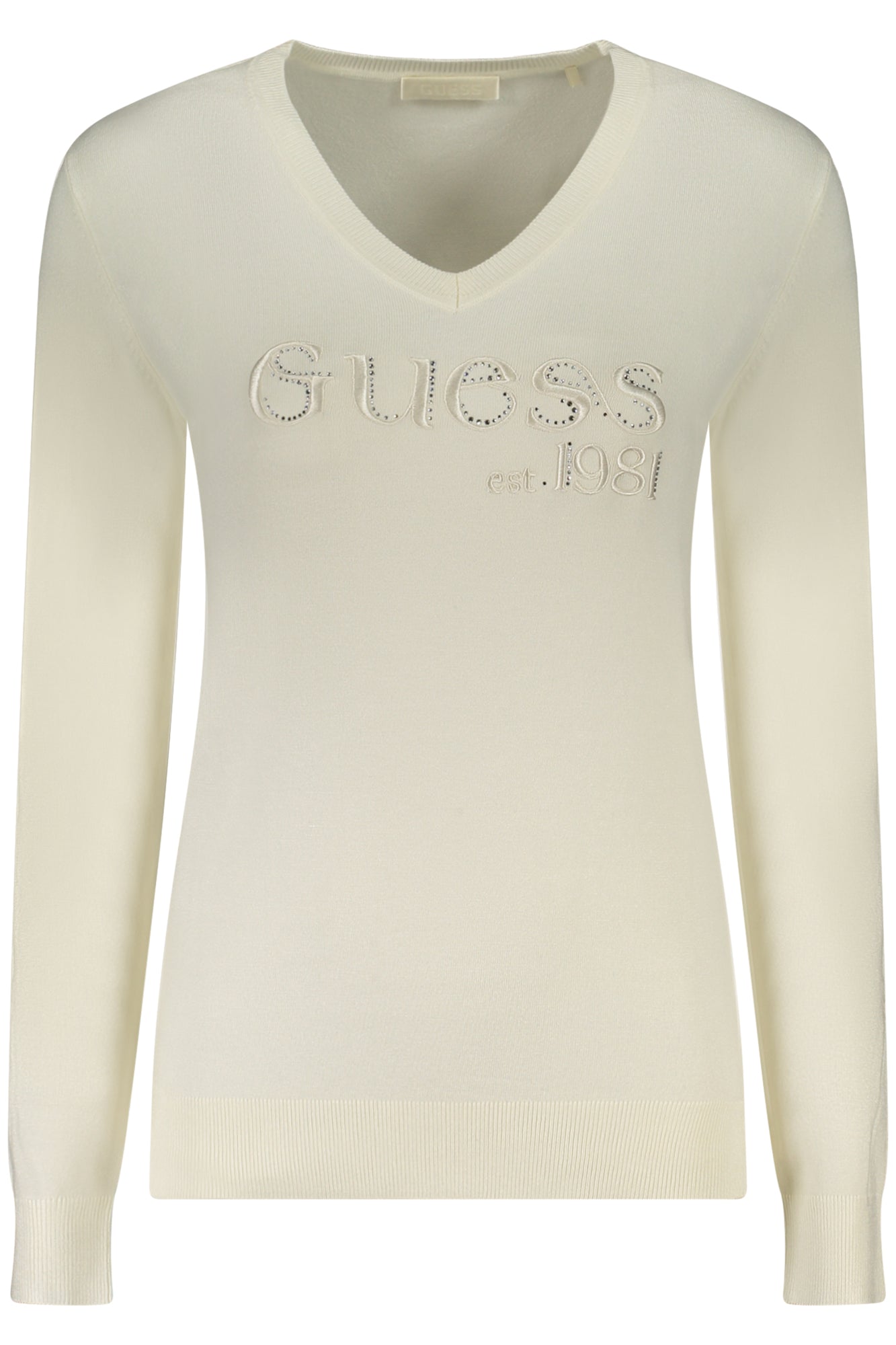PULL BLANC GUESS JEANS POUR FEMME