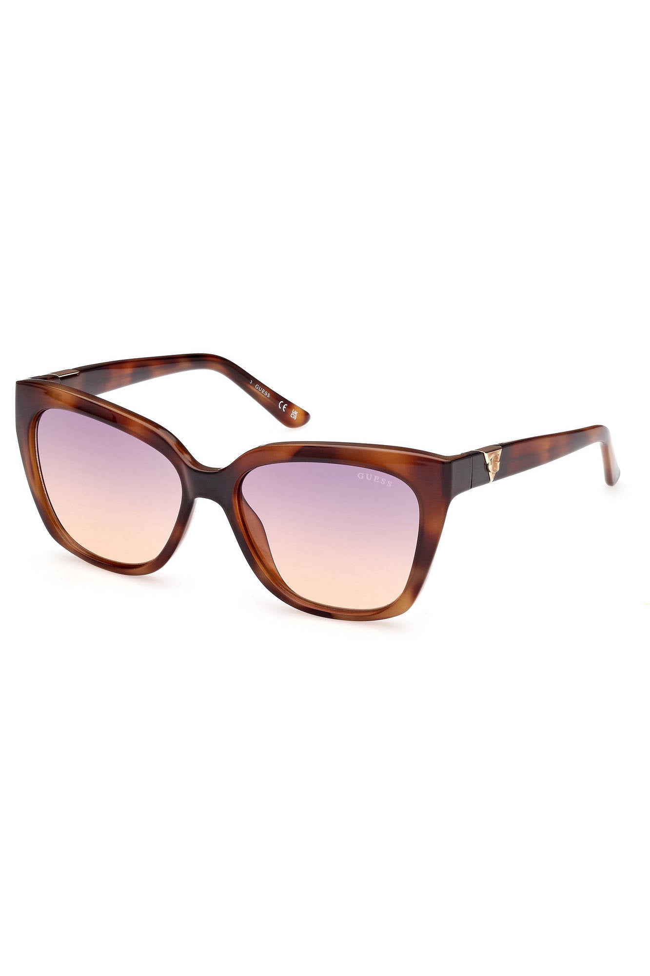 LUNETTES DE SOLEIL MARRON POUR FEMME GUESS JEANS