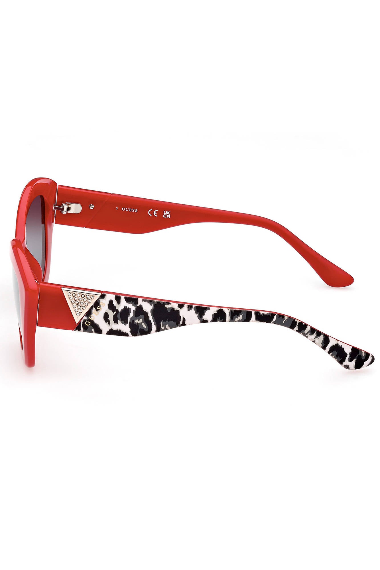 GUESS JEANS FEMME LUNETTES DE SOLEIL ROUGES