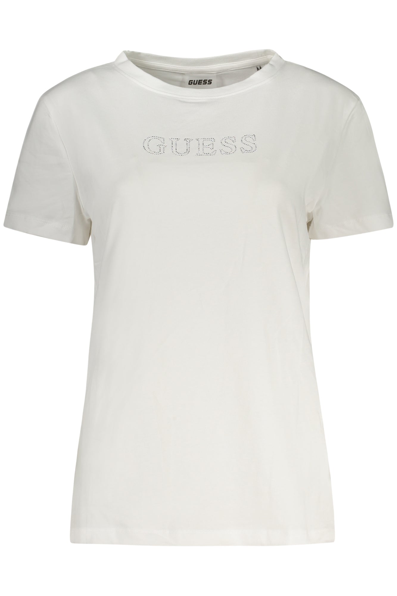 GUESS JEANS T-SHIRT FEMME MANCHES COURTES BLANC