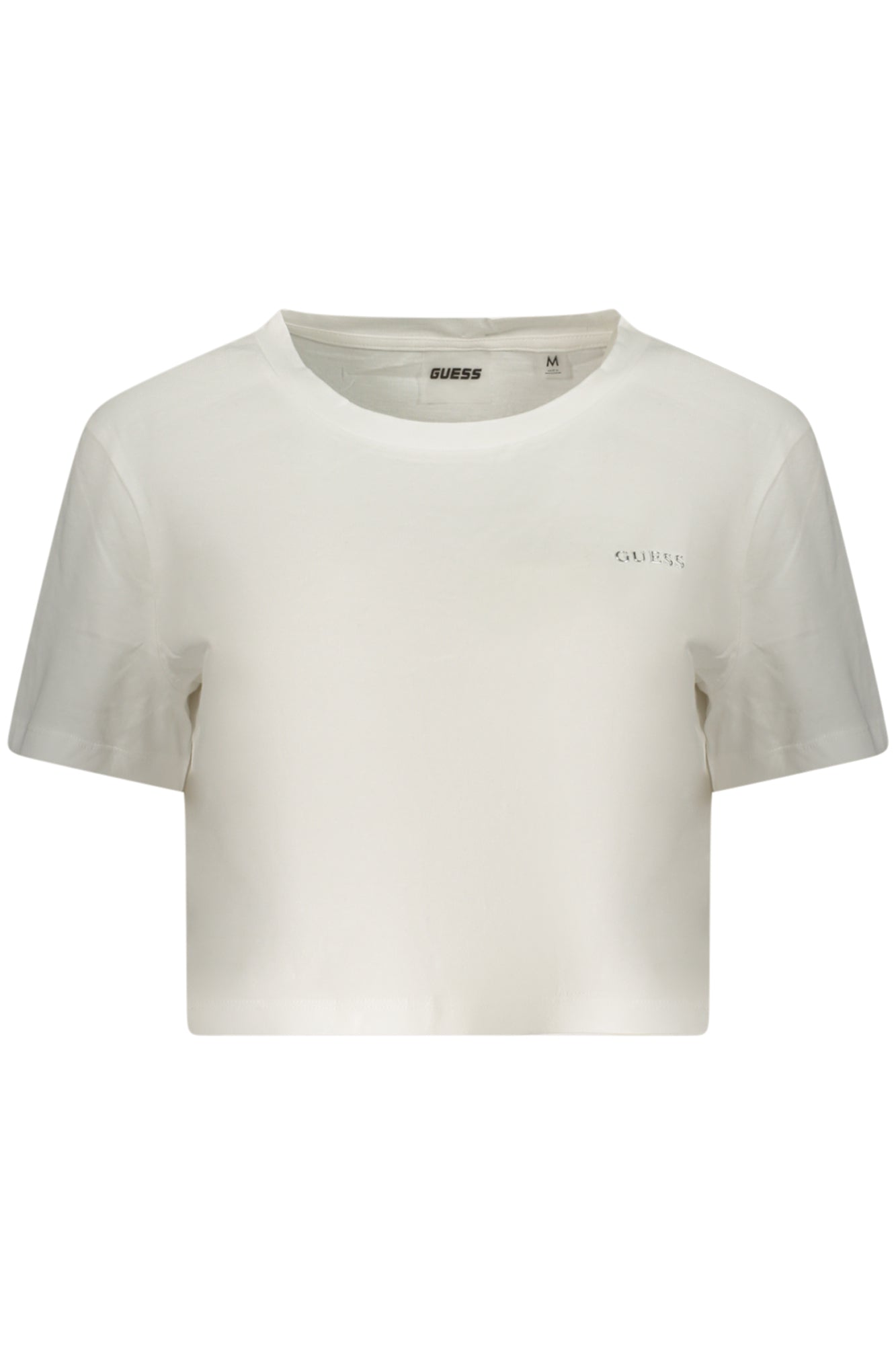 GUESS JEANS T-SHIRT FEMME MANCHES COURTES BLANC