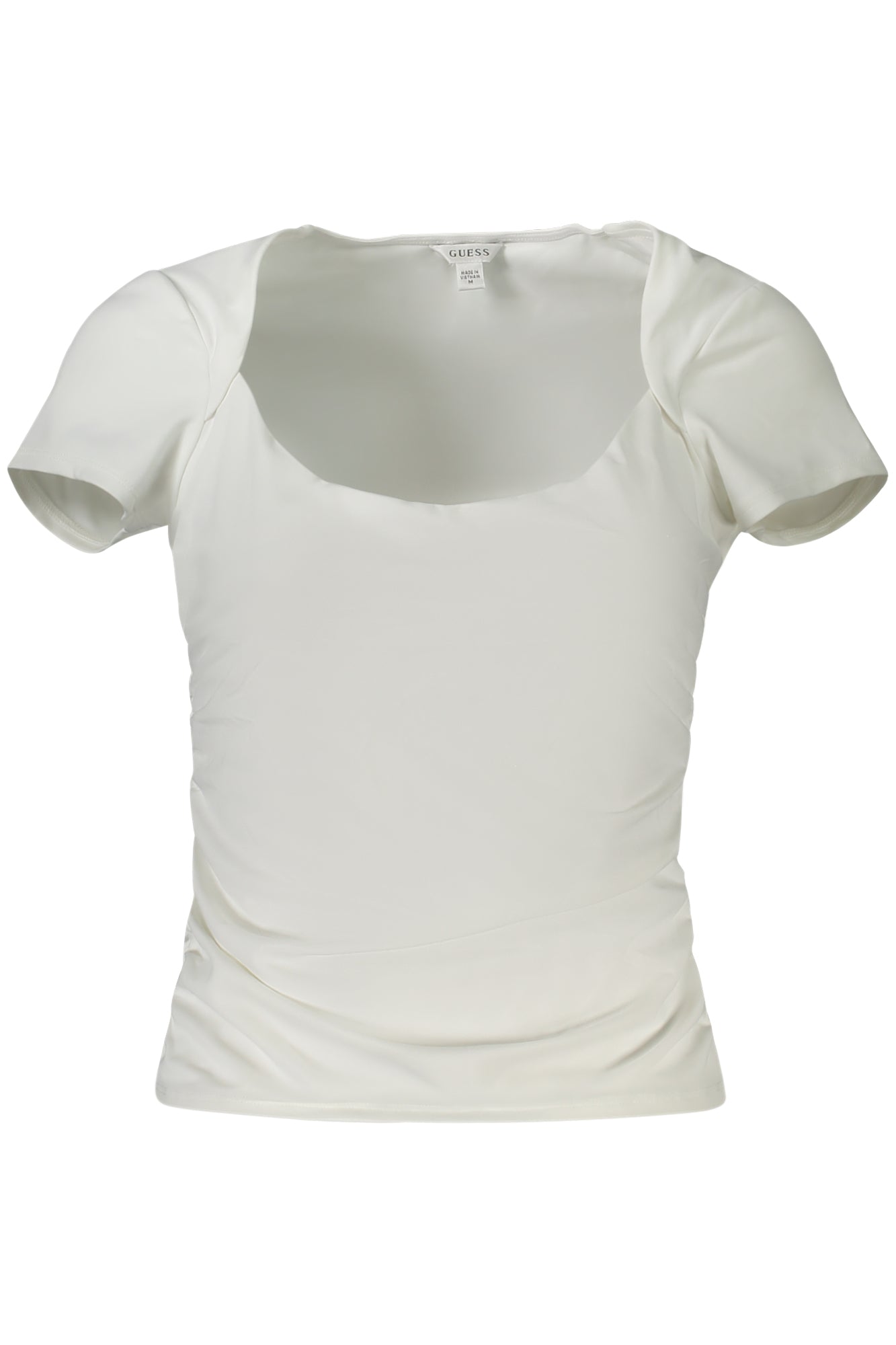 GUESS JEANS T-SHIRT FEMME MANCHES COURTES BLANC