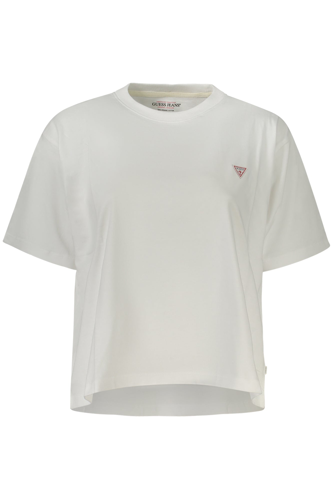 GUESS JEANS T-SHIRT FEMME MANCHES COURTES BLANC