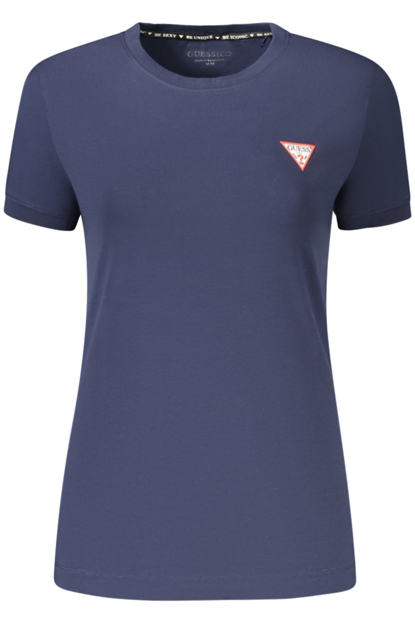 TEE-SHIRT GUESS FEMME MANCHES COURTES BLEU