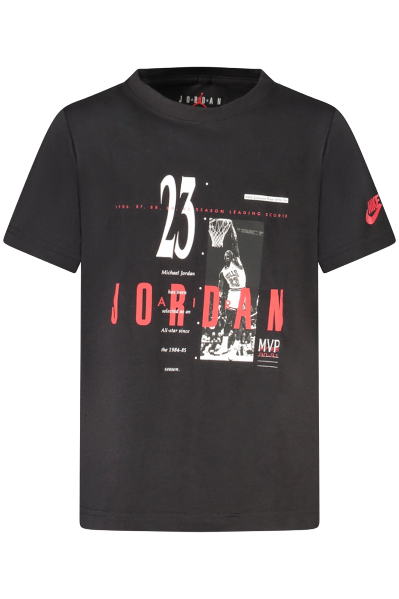 T-SHIRT À MANCHES COURTES JORDAN POUR ENFANT, NOIR