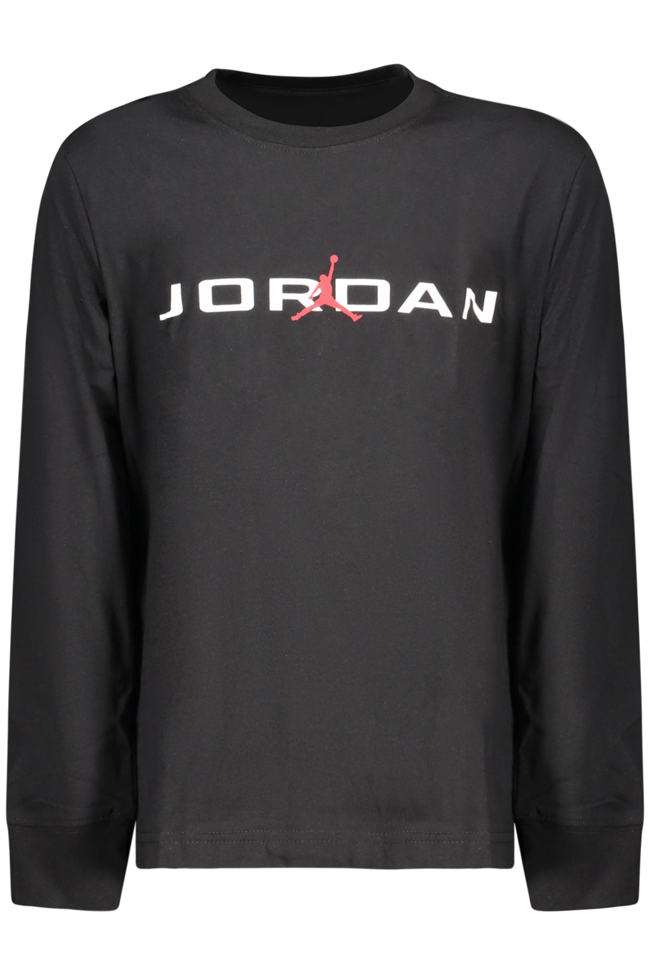 TEE-SHIRT À MANCHES LONGUES JORDAN POUR ENFANT, NOIR