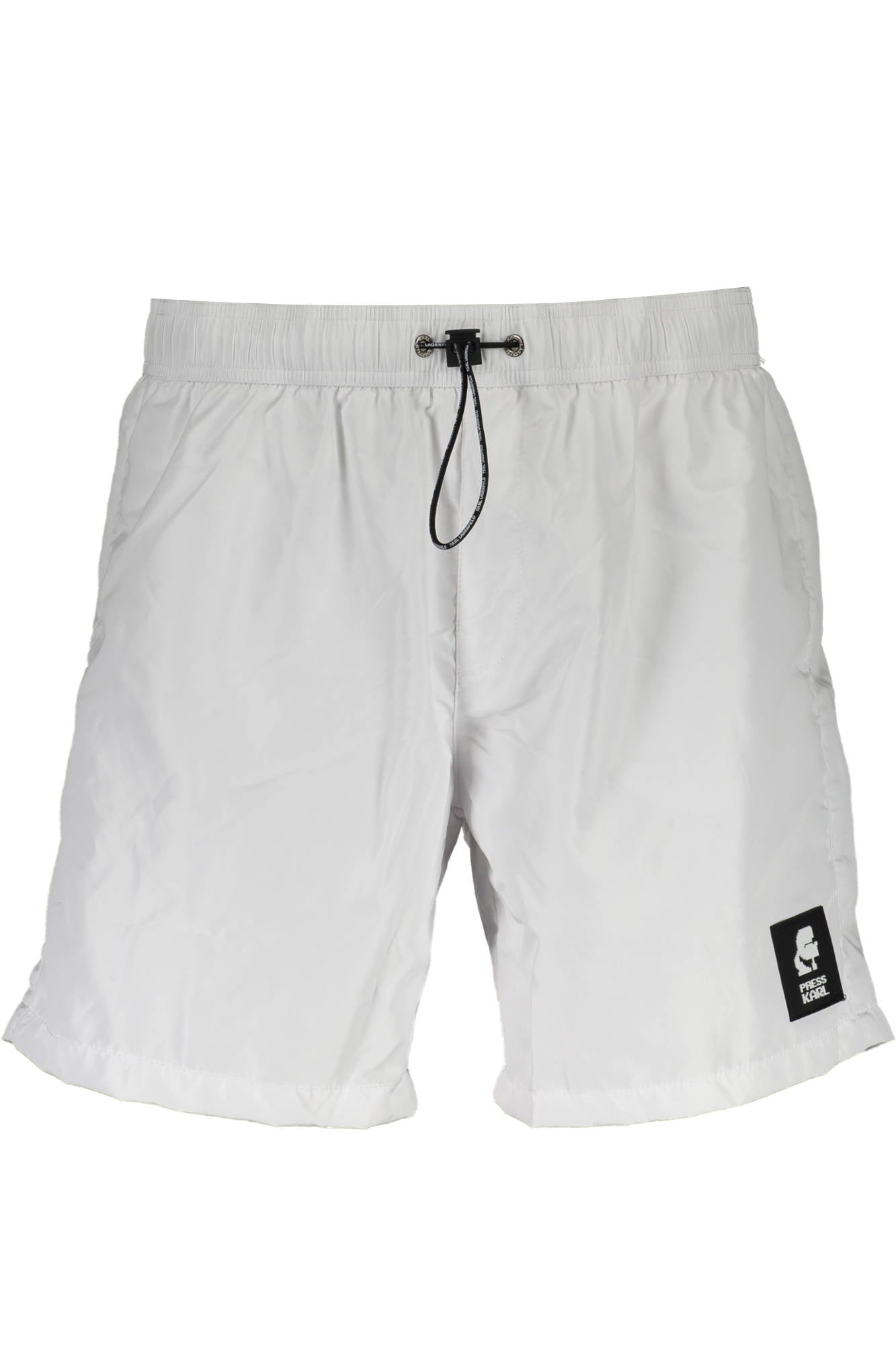 KARL LAGERFELD BEACHWEAR BAS DE MAILLOT DE BAIN HOMME BLANC