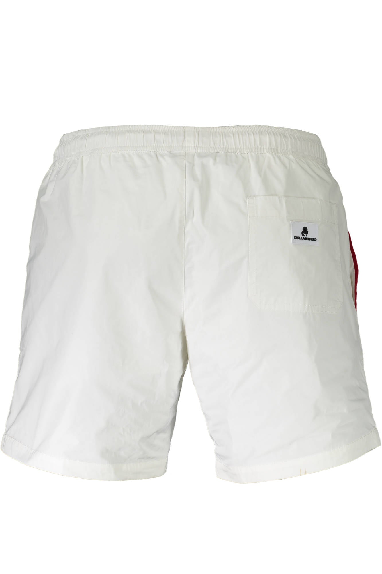 KARL LAGERFELD BEACHWEAR BAS DE MAILLOT DE BAIN HOMME BLANC