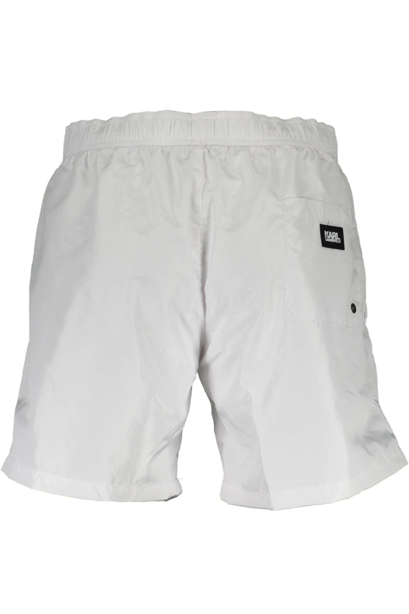 KARL LAGERFELD BEACHWEAR BAS DE MAILLOT DE BAIN HOMME BLANC
