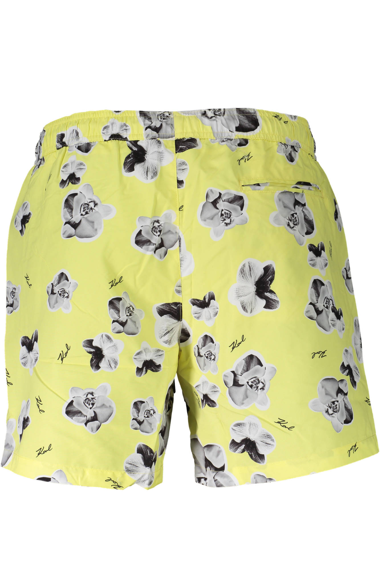 KARL LAGERFELD BEACHWEAR SLIP DE BAIN HOMME JAUNE