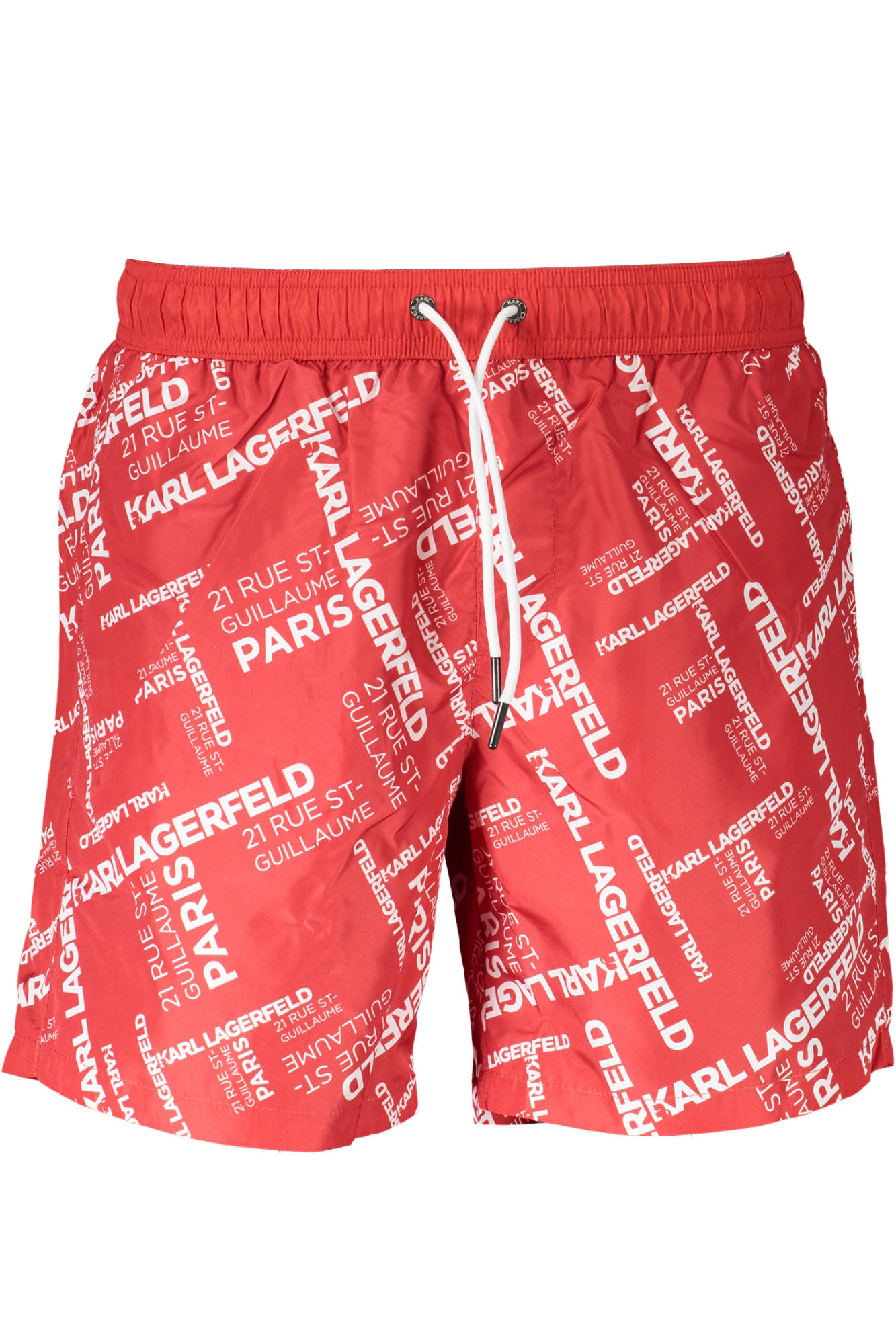 MAILLOT DE BAIN HOMME KARL LAGERFELD BEACHWEAR BAS ROUGE