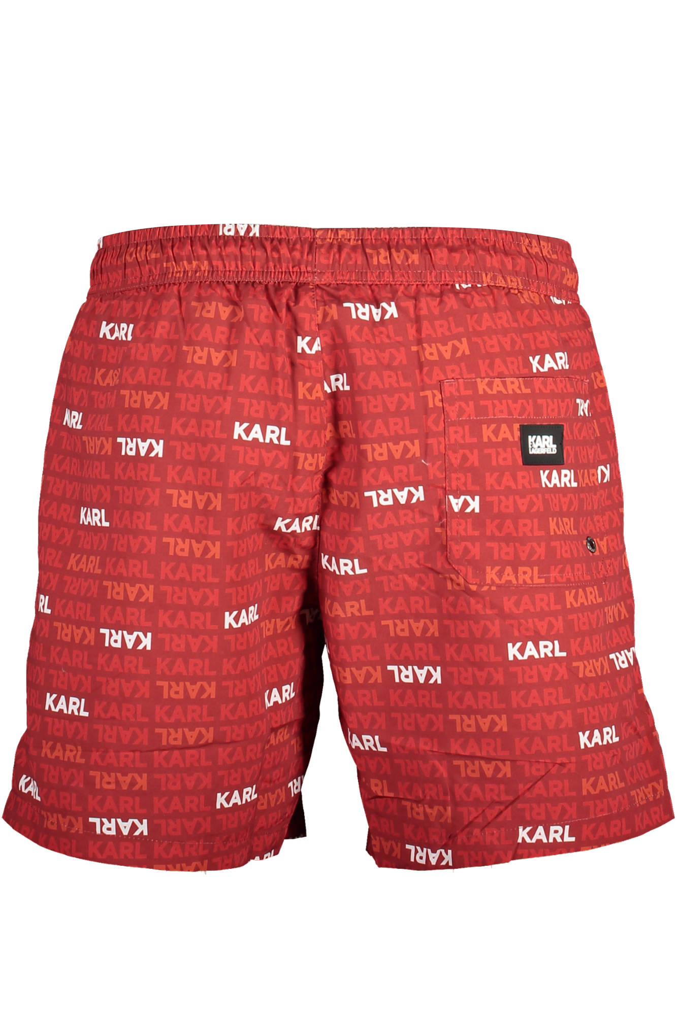 MAILLOT DE BAIN HOMME KARL LAGERFELD BEACHWEAR BAS ROUGE