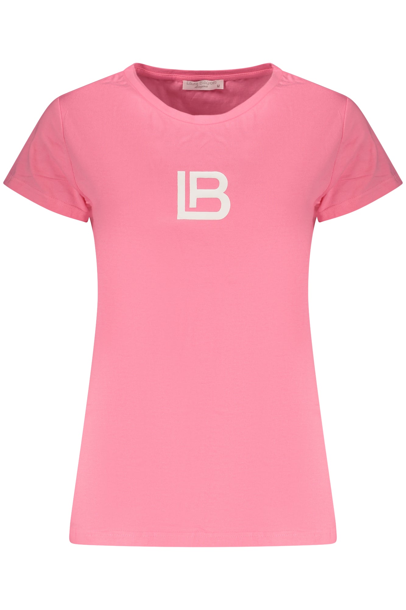 T-SHIRT EXTERNE ROSE LAURA BIAGIOTTI FEMME