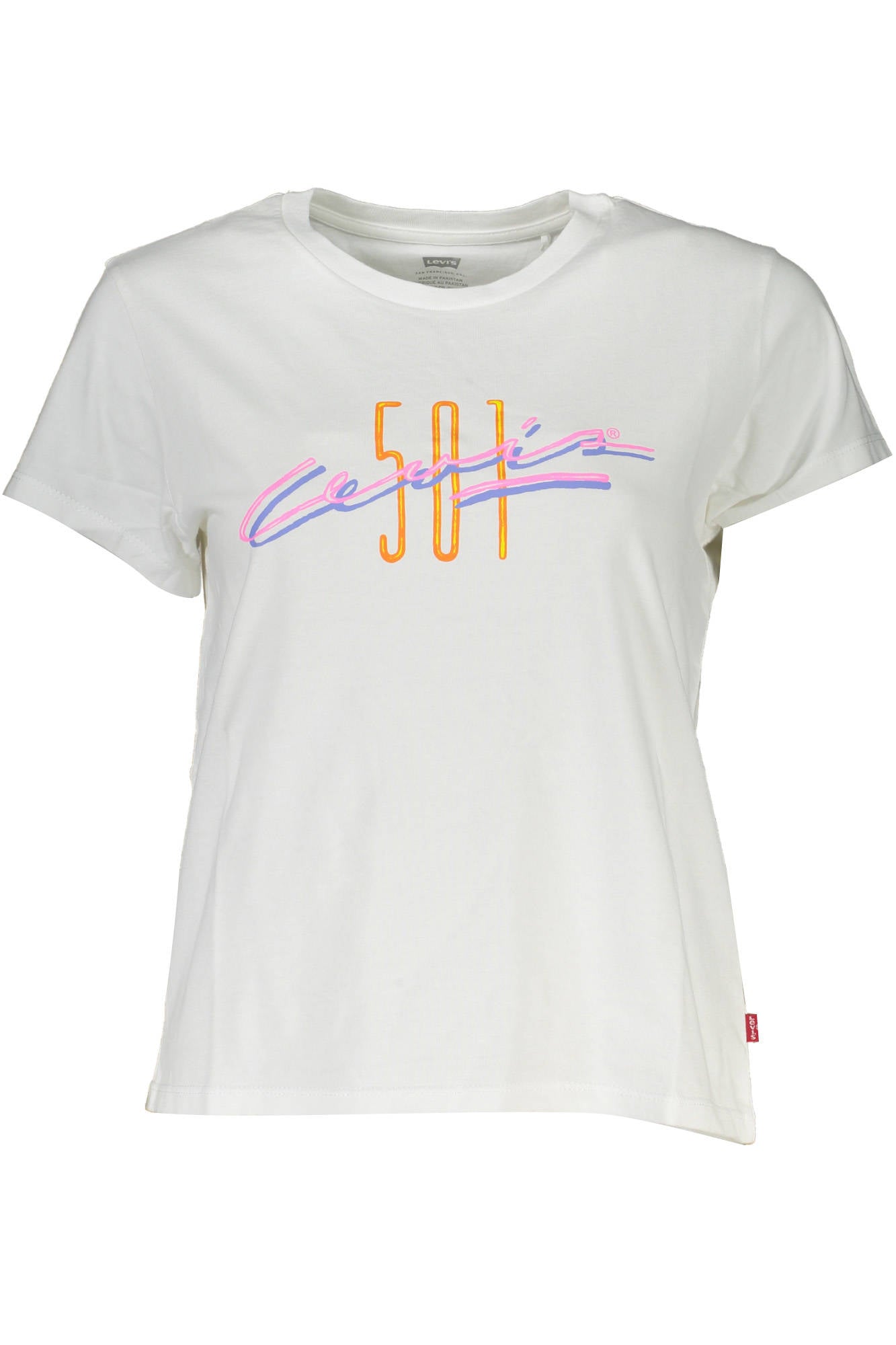 LEVI'S T-SHIRT MANCHES COURTES FEMME BLANC