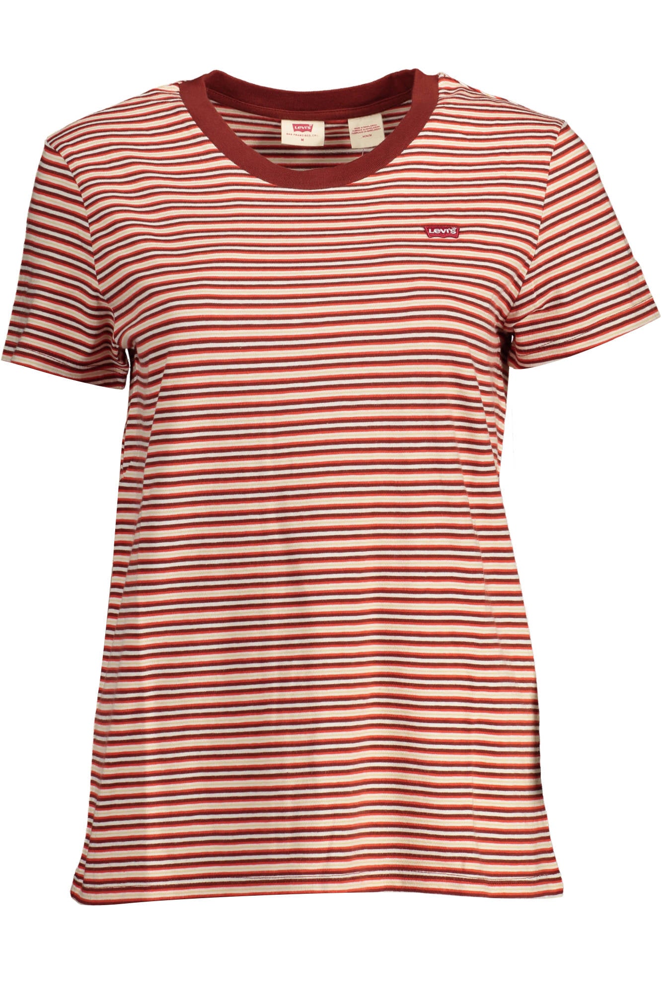TEE-SHIRT FEMME MANCHES COURTES LEVI'S ROUGE