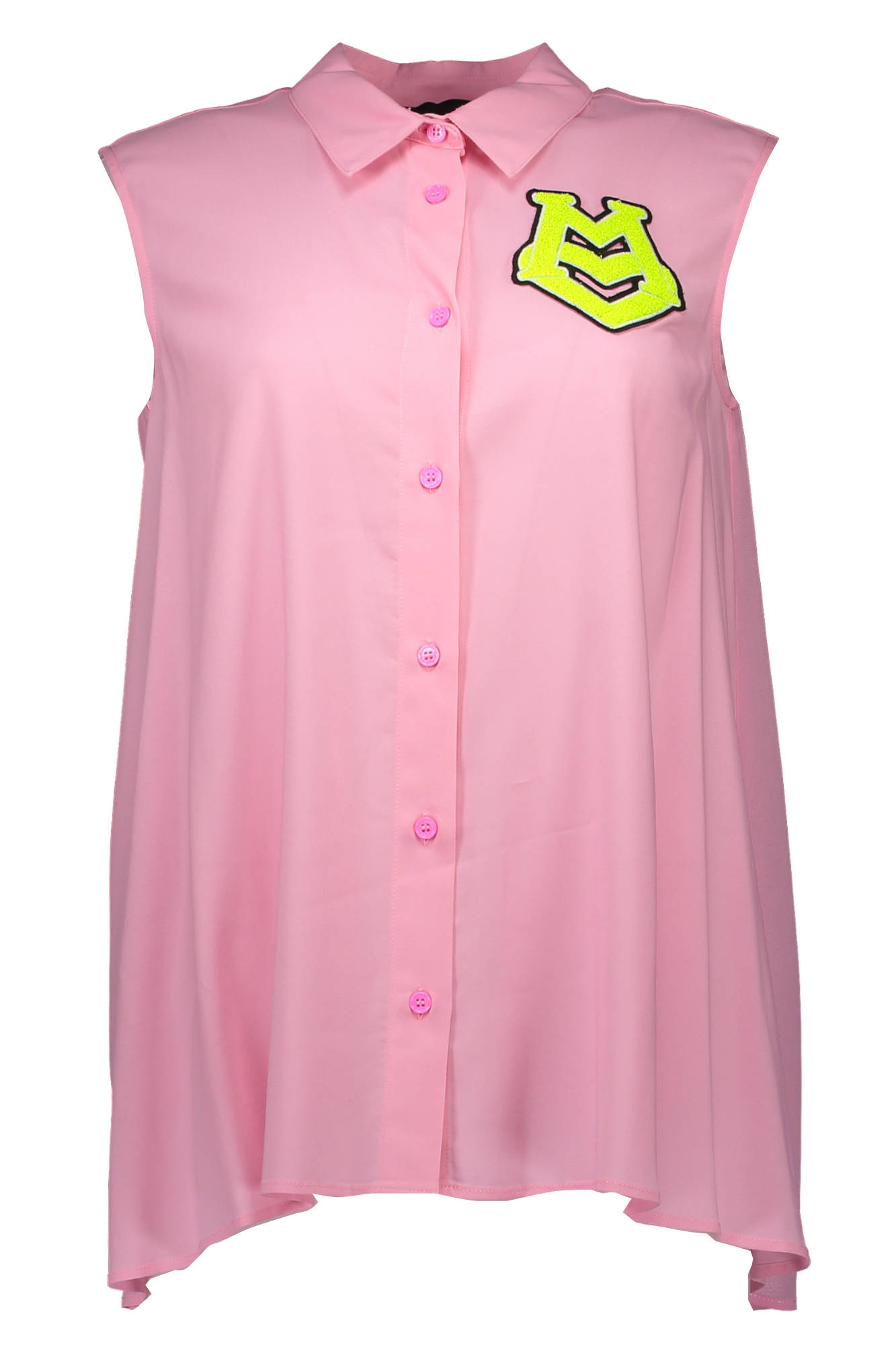 LOVE MOSCHINO CHEMISE SANS MANCHES FEMME ROSE