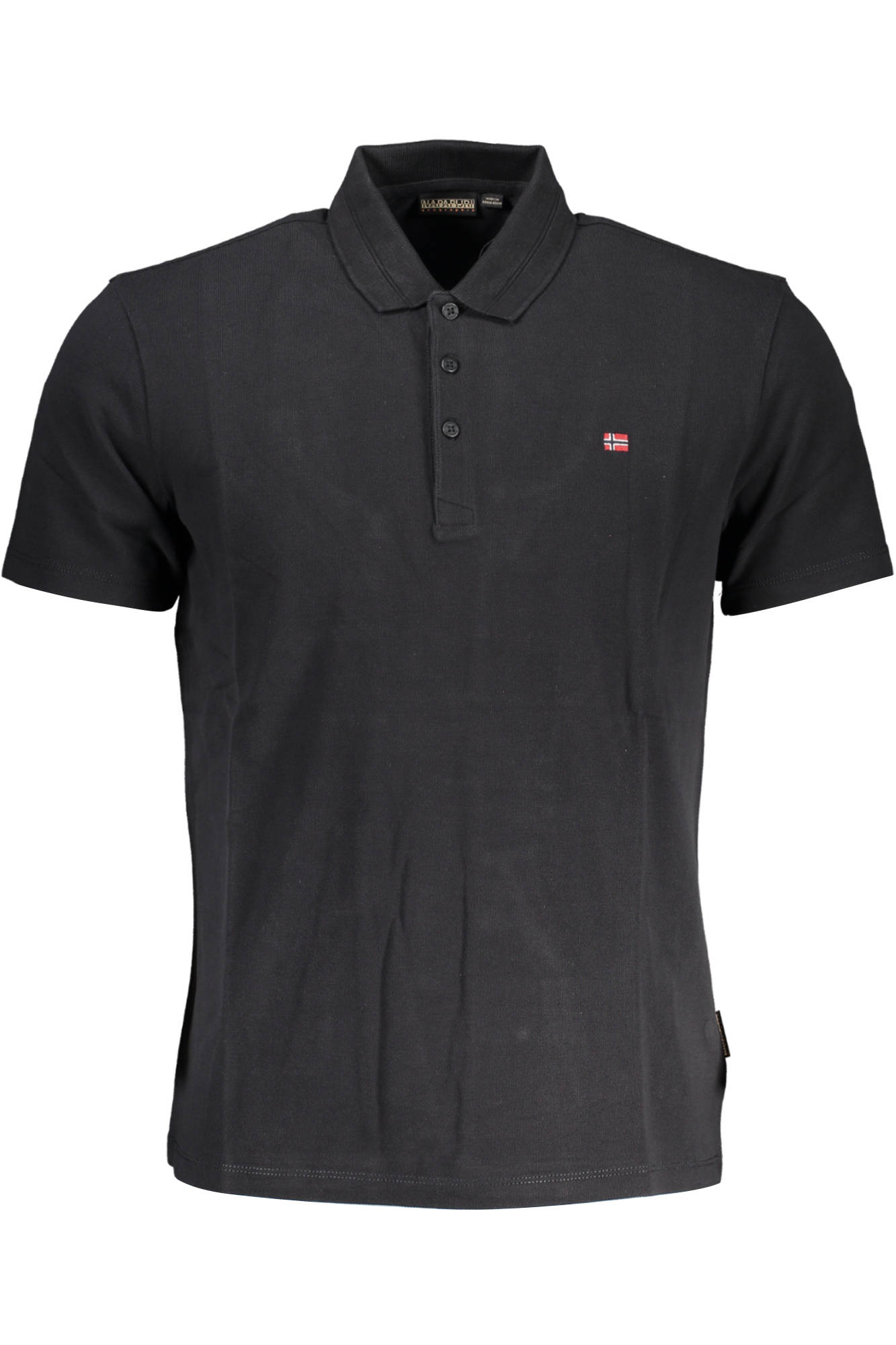 POLO HOMME NAPAPIJRI MANCHES COURTES NOIR