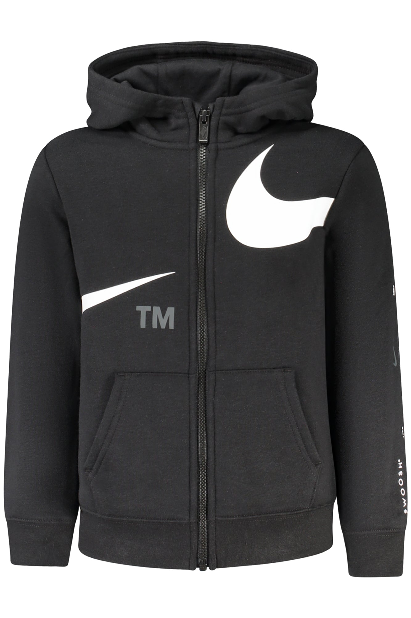 SWEATSHIRT ZIPPÉ NIKE POUR ENFANTS NOIR