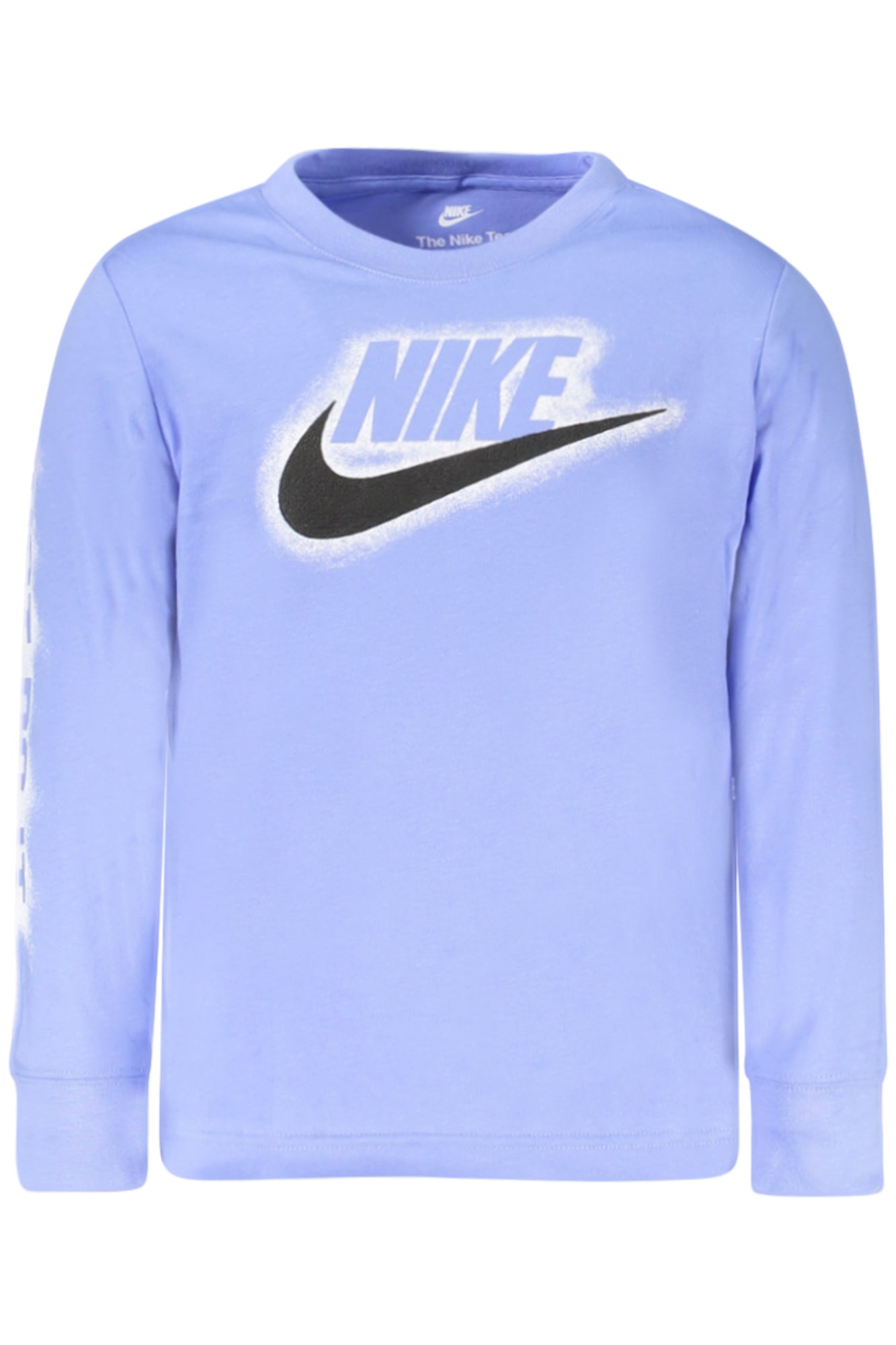 TEE-SHIRT À MANCHES LONGUES NIKE ENFANT, BLEU