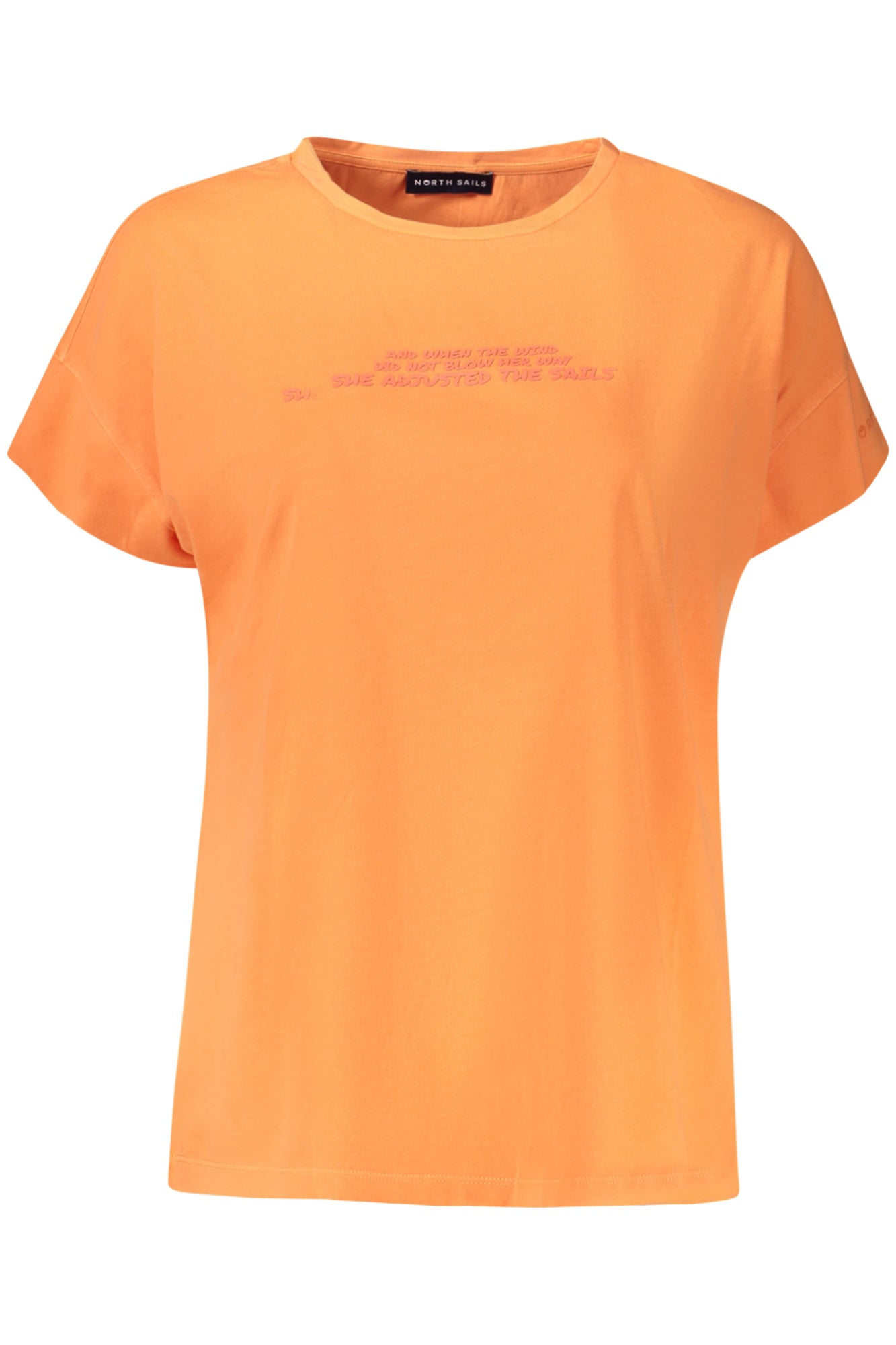 T-SHIRT FEMME MANCHES COURTES NORTH SAILS ORANGE