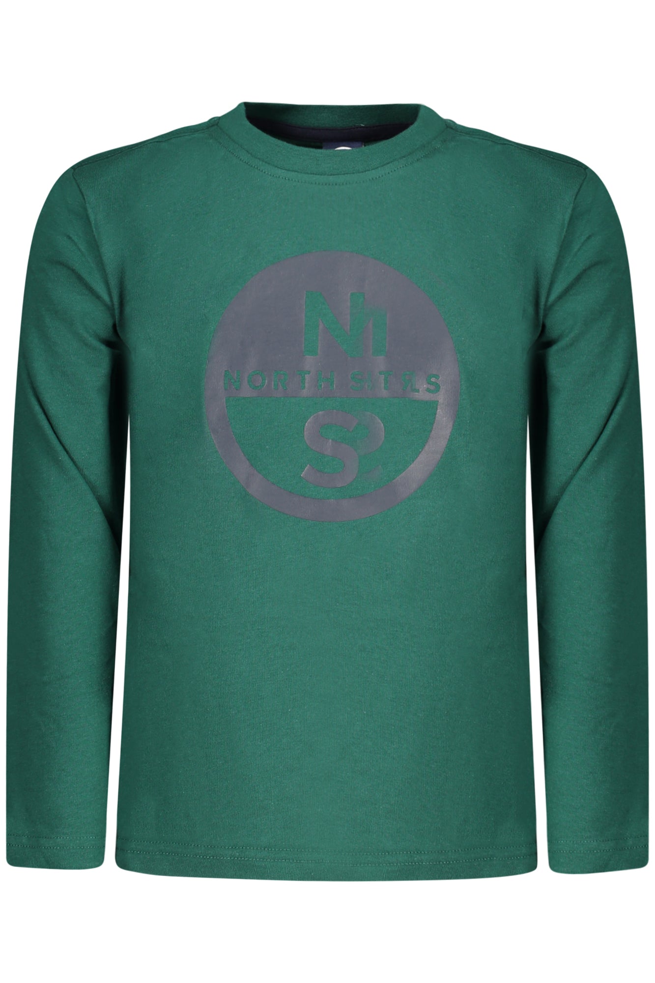 T-SHIRT ENFANT MANCHES LONGUES NORTH SAILS, VERT