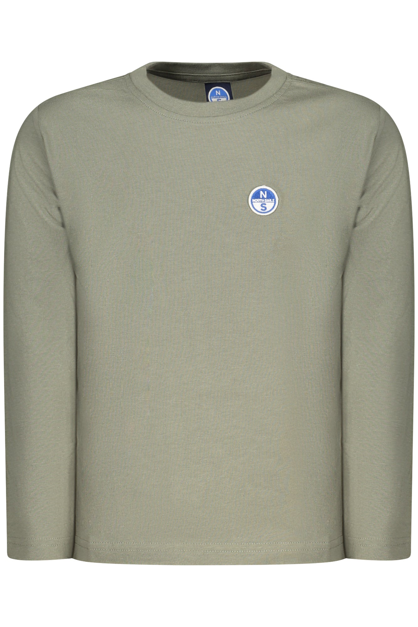 T-SHIRT ENFANT MANCHES LONGUES NORTH SAILS, VERT
