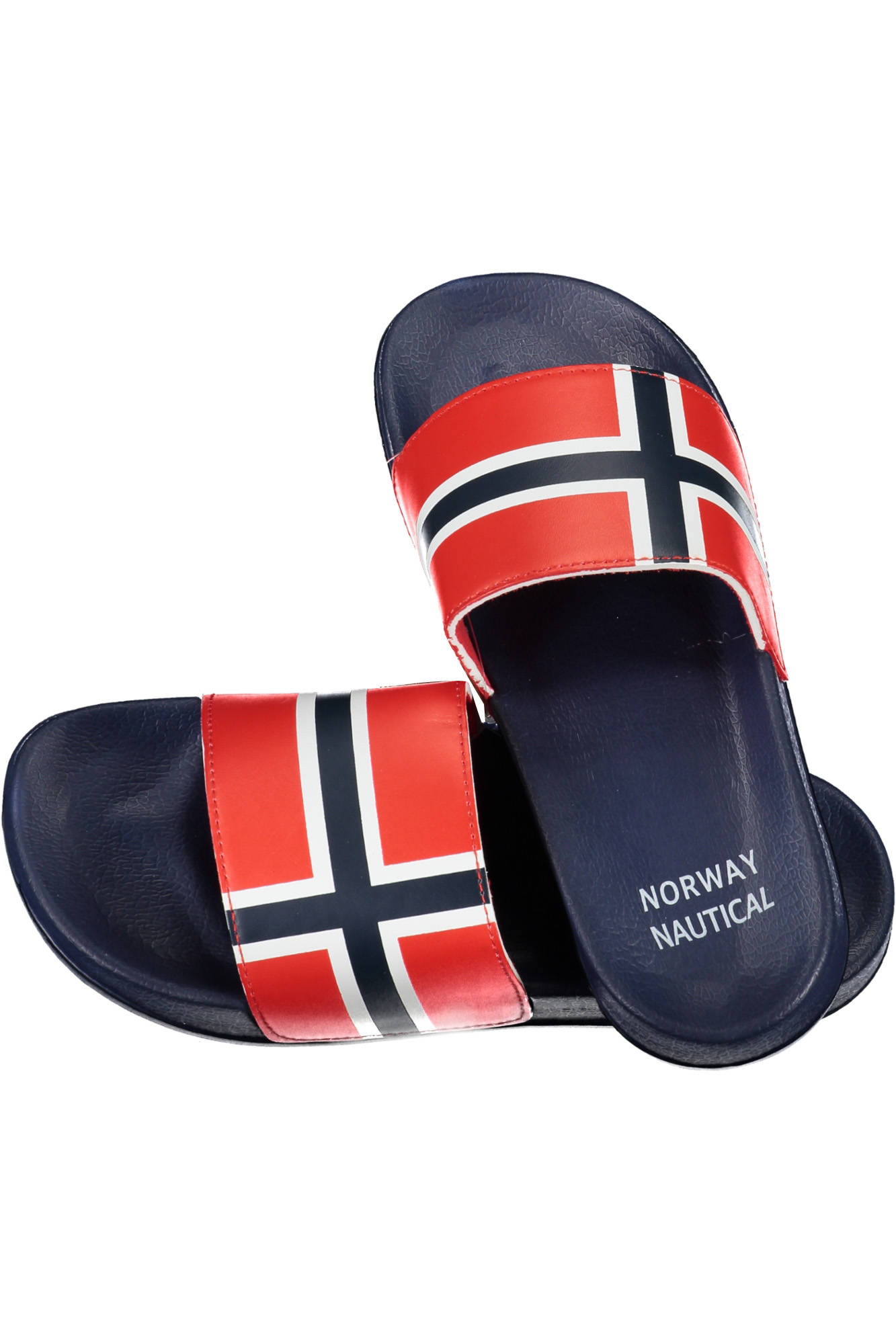 NORVÈGE 1963 CHAUSSONS BLEUS POUR HOMME CHAUSSURES