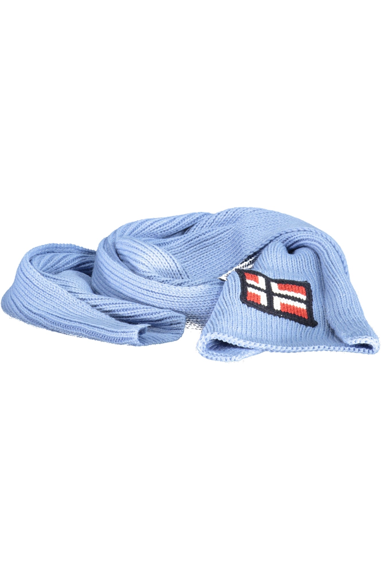 NORVÈGE 1963 ÉCHARPE BLEUE HOMME