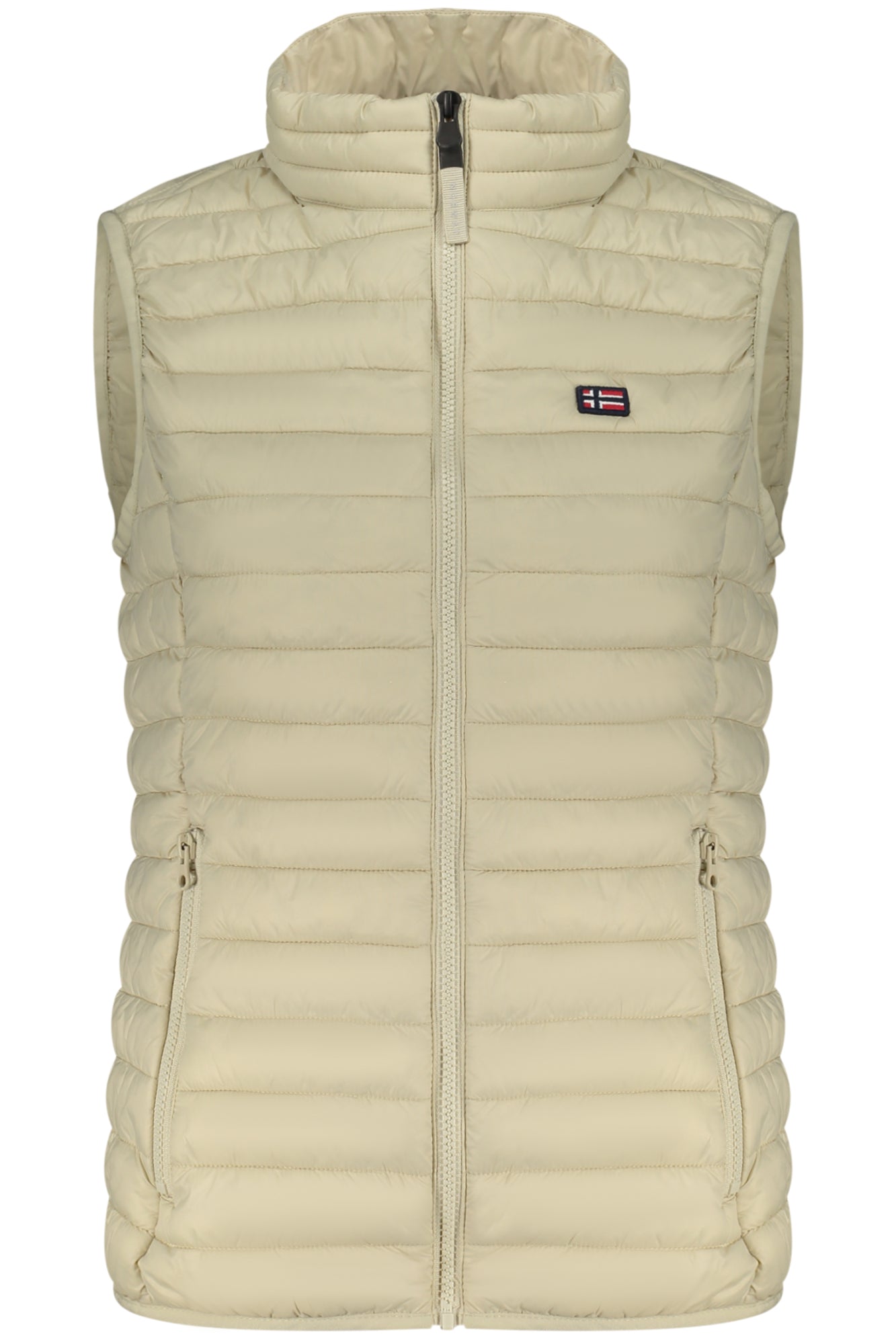 NORVÈGE 1963 GILET SANS MANCHES BEIGE FEMME