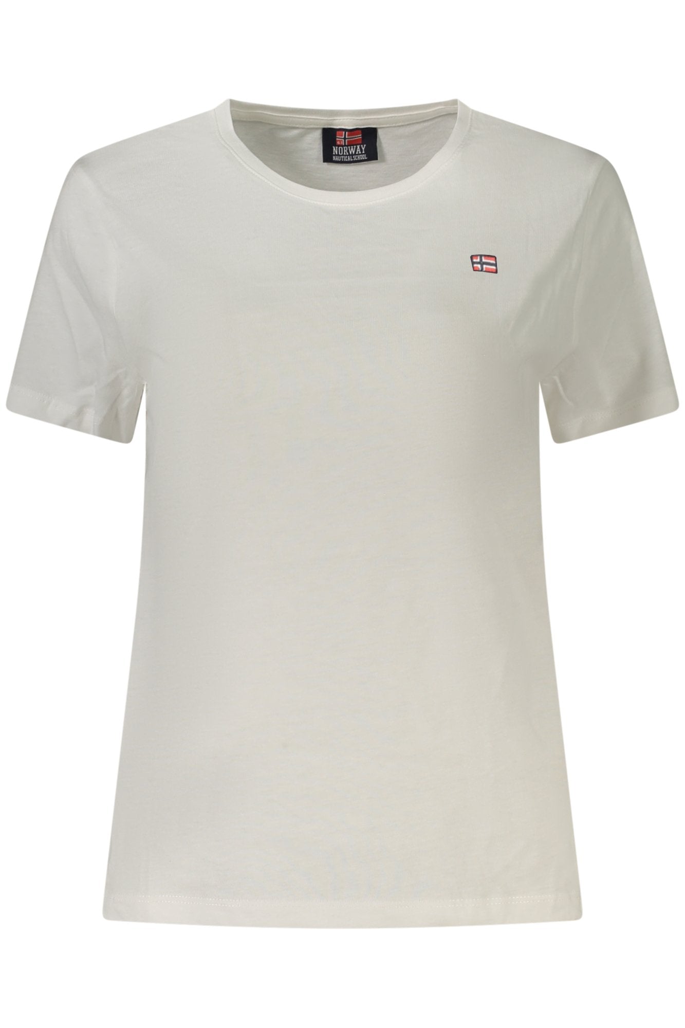 NORVÈGE 1963 T-SHIRT FEMME À MANCHES COURTES BLANC