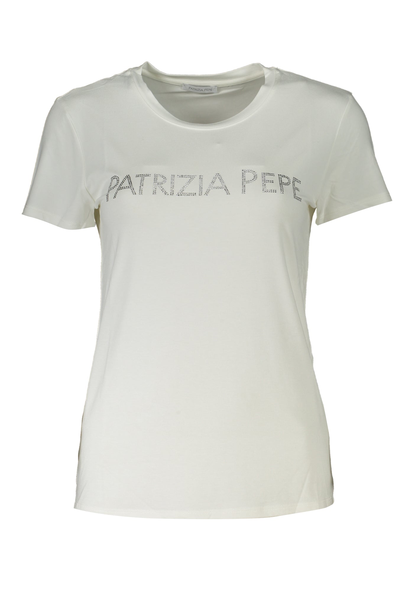 T-SHIRT FEMME MANCHES COURTES PATRIZIA PEPE BLANC