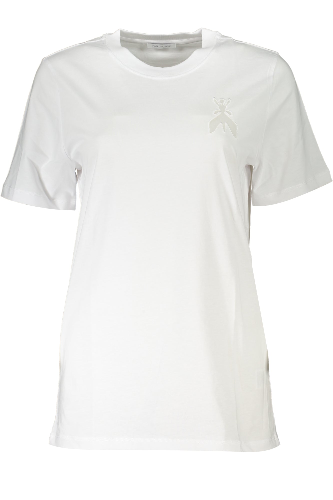 T-SHIRT FEMME MANCHES COURTES PATRIZIA PEPE BLANC
